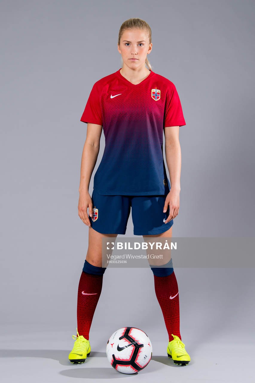 Emilie Nautnes of Norway poses for a portrait
