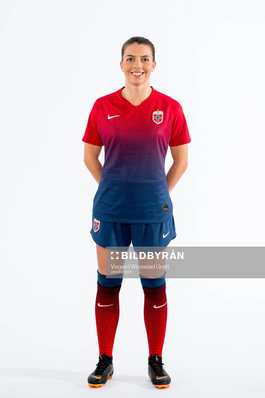 Cecilie Redisch Kvamme of Norway poses for a portrait
