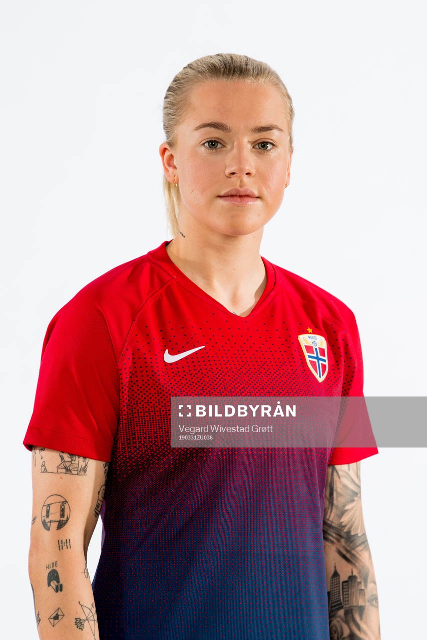 Marie Dølvik Markussen of Norway poses for a portrait