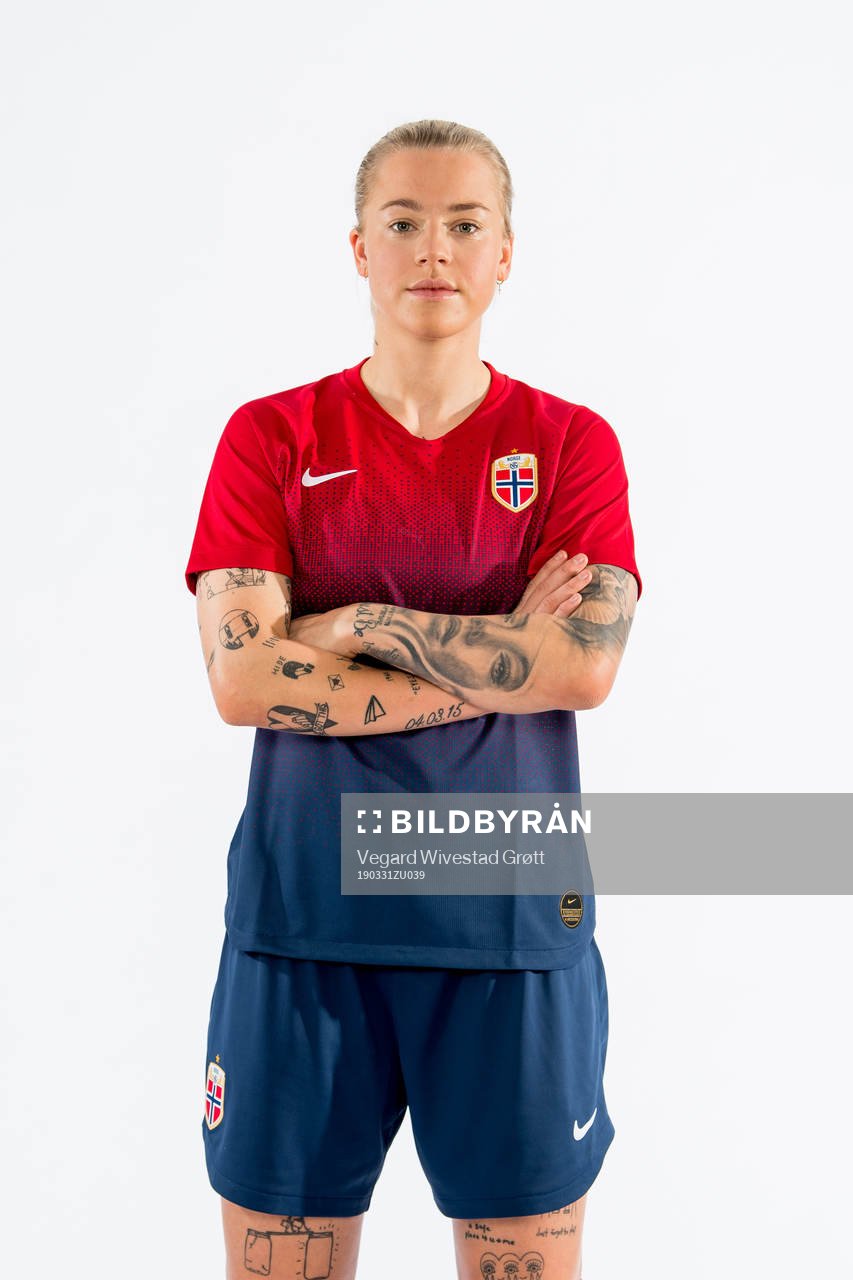 Marie Dølvik Markussen of Norway poses for a portrait
