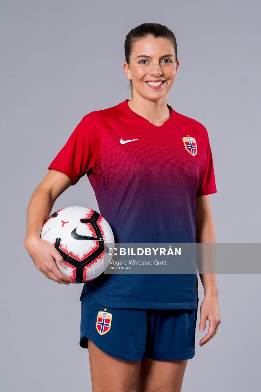 Cecilie Redisch Kvamme of Norway poses for a portrait