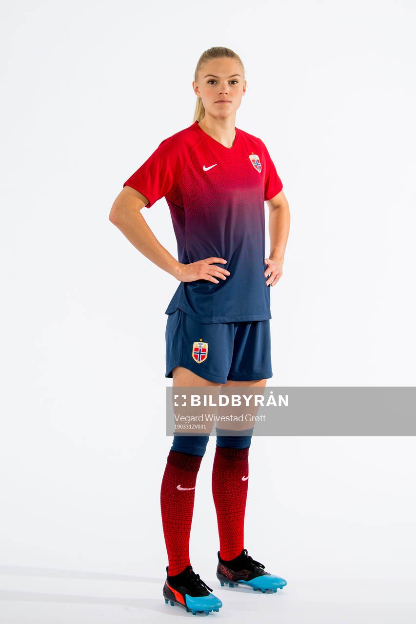 Kristine Bjørdal Leine of Norway poses for a portrait
