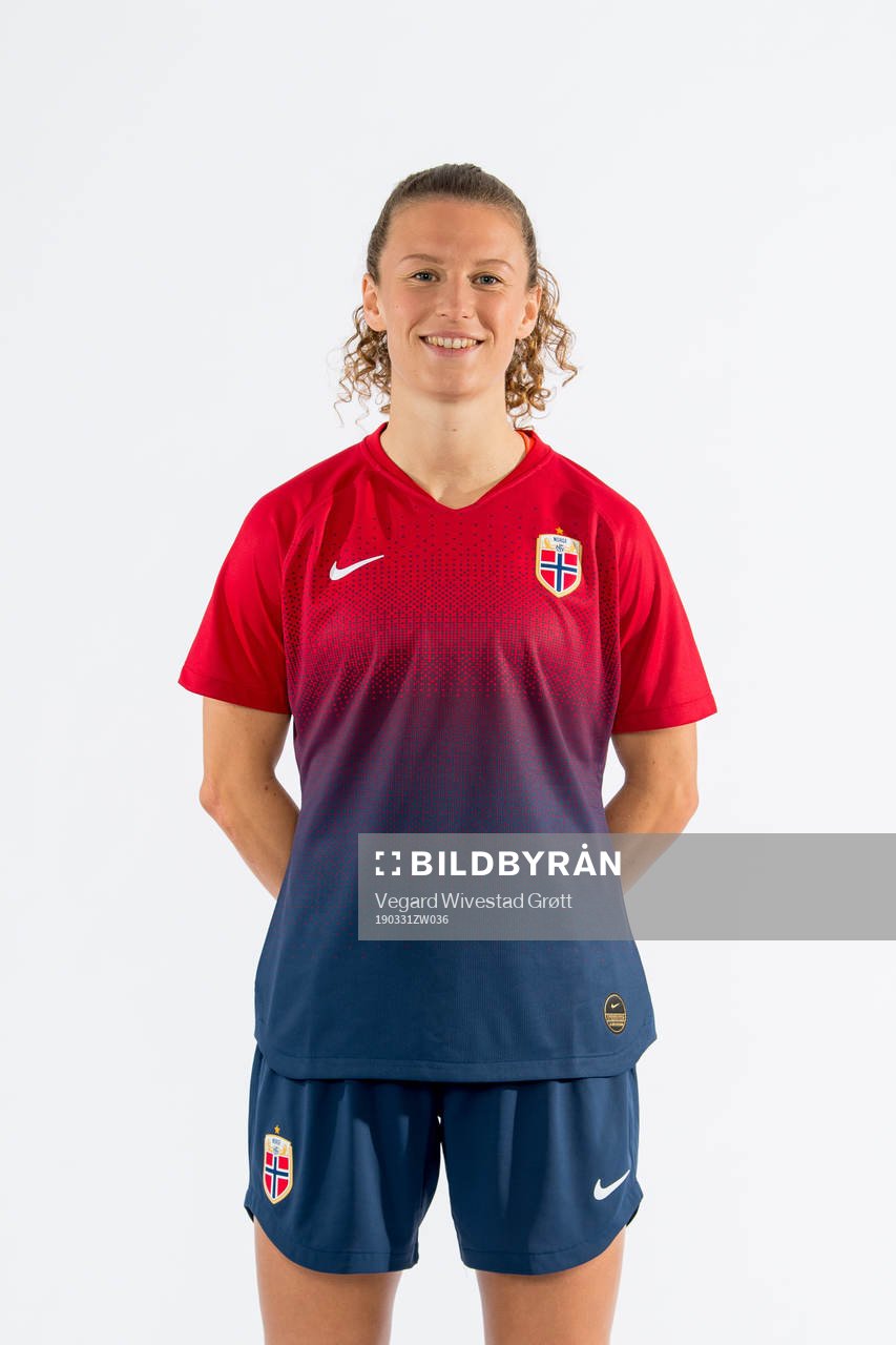 Synne Skinnes Hansen of Norway poses for a portrait