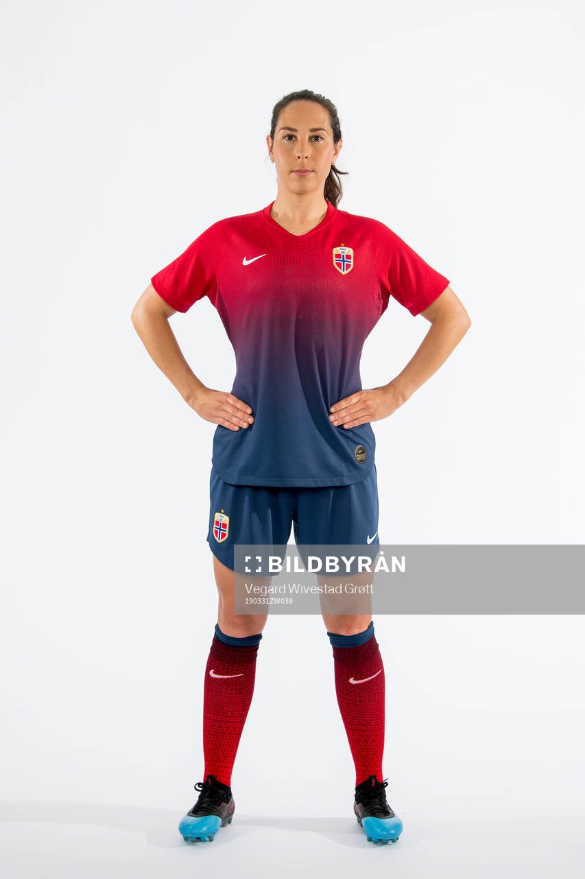 Ingrid Moe Wold of Norway poses for a portrait