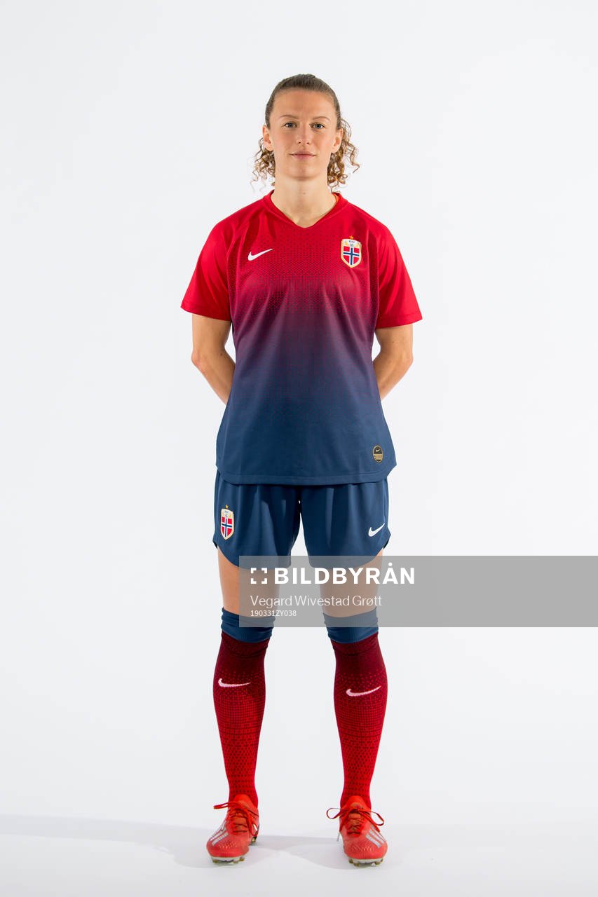 Synne Skinnes Hansen of Norway poses for a portrait