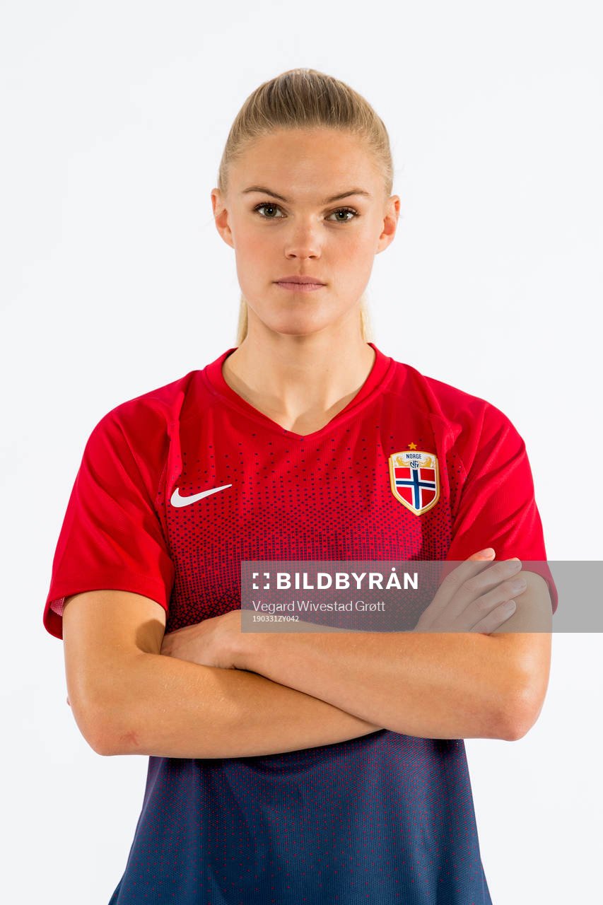 Kristine Bjørdal Leine of Norway poses for a portrait