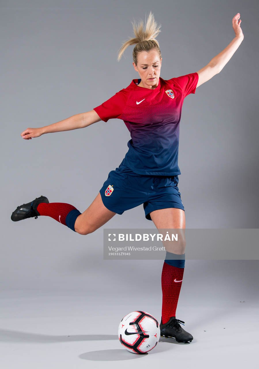 Stine Hovland of Norway poses for a portrait