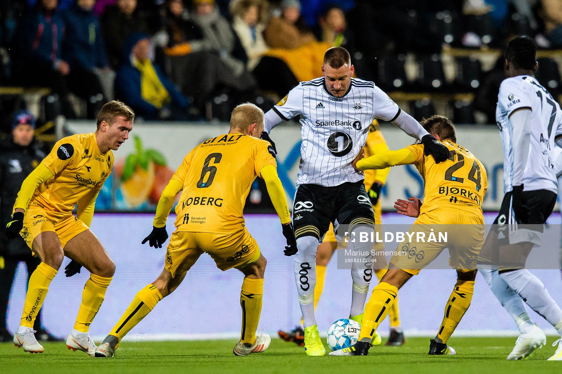 Nicklas Bendtner of Rosenborg