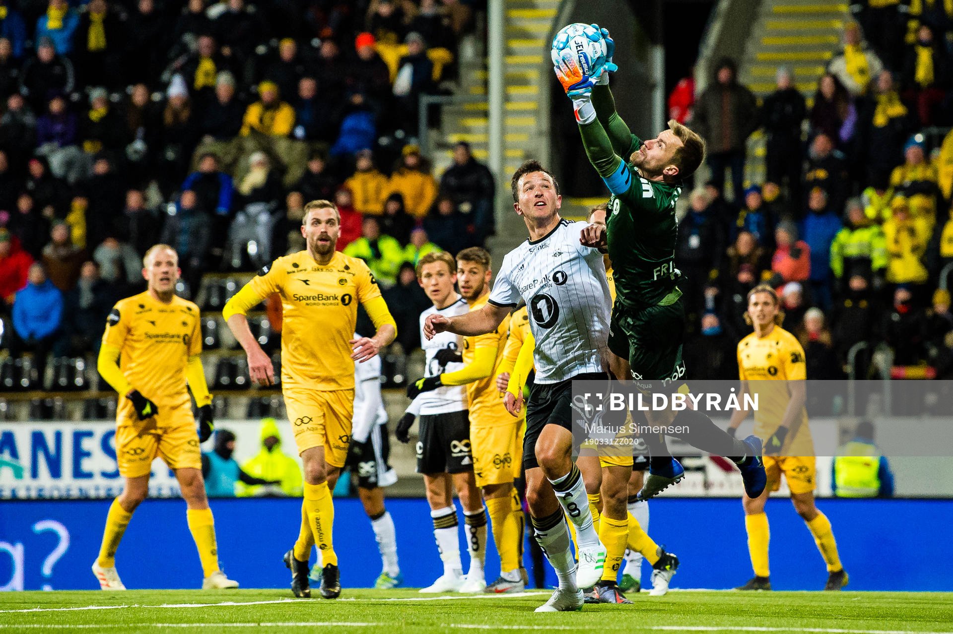 Even Hovland of Rosenborg and Ricardo Henrique Schuck