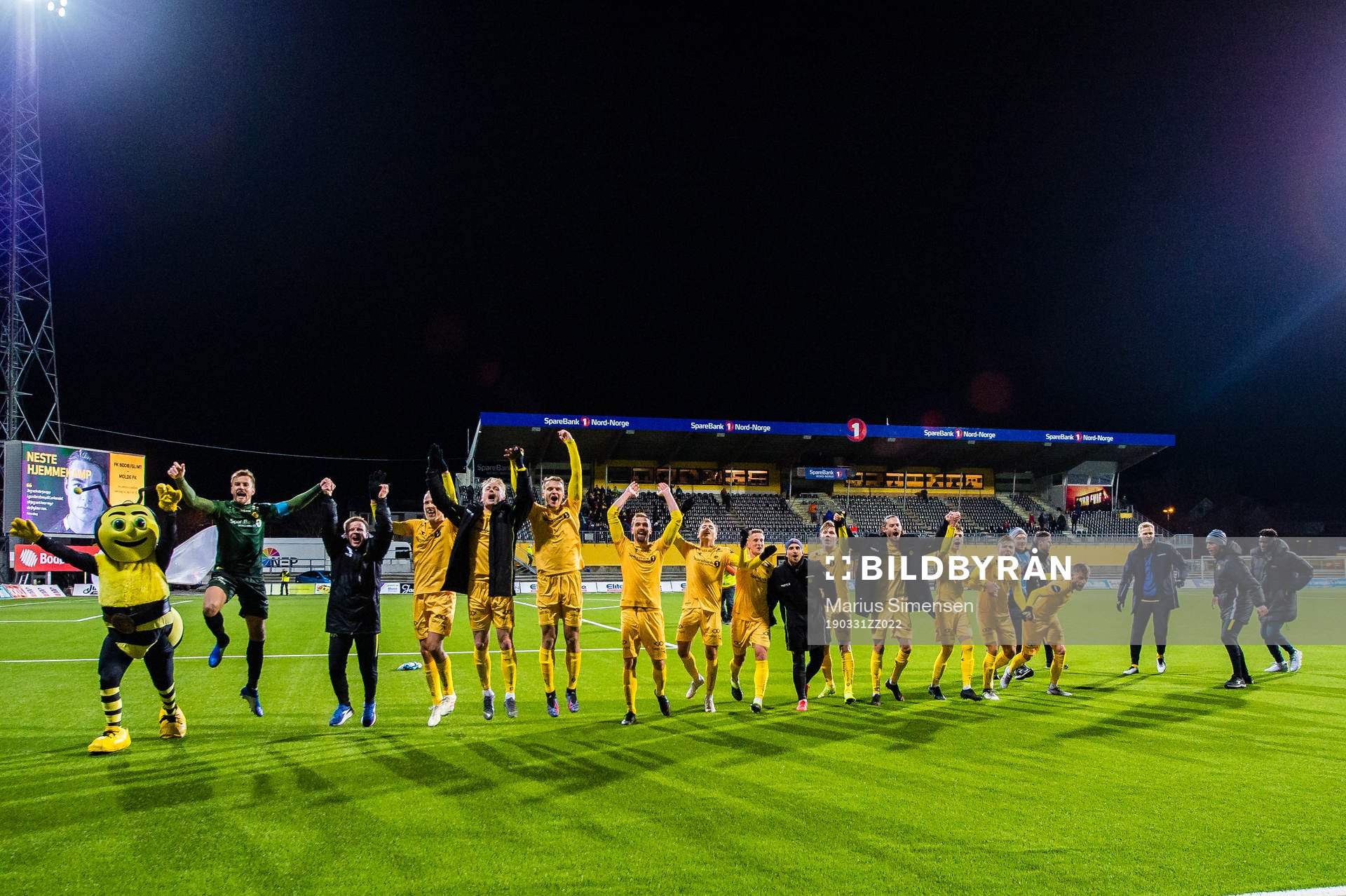 Players of Bodø/Glimt celebrates