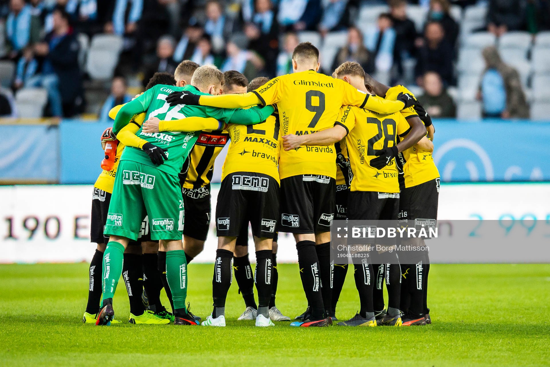 Häckens spelare samlas