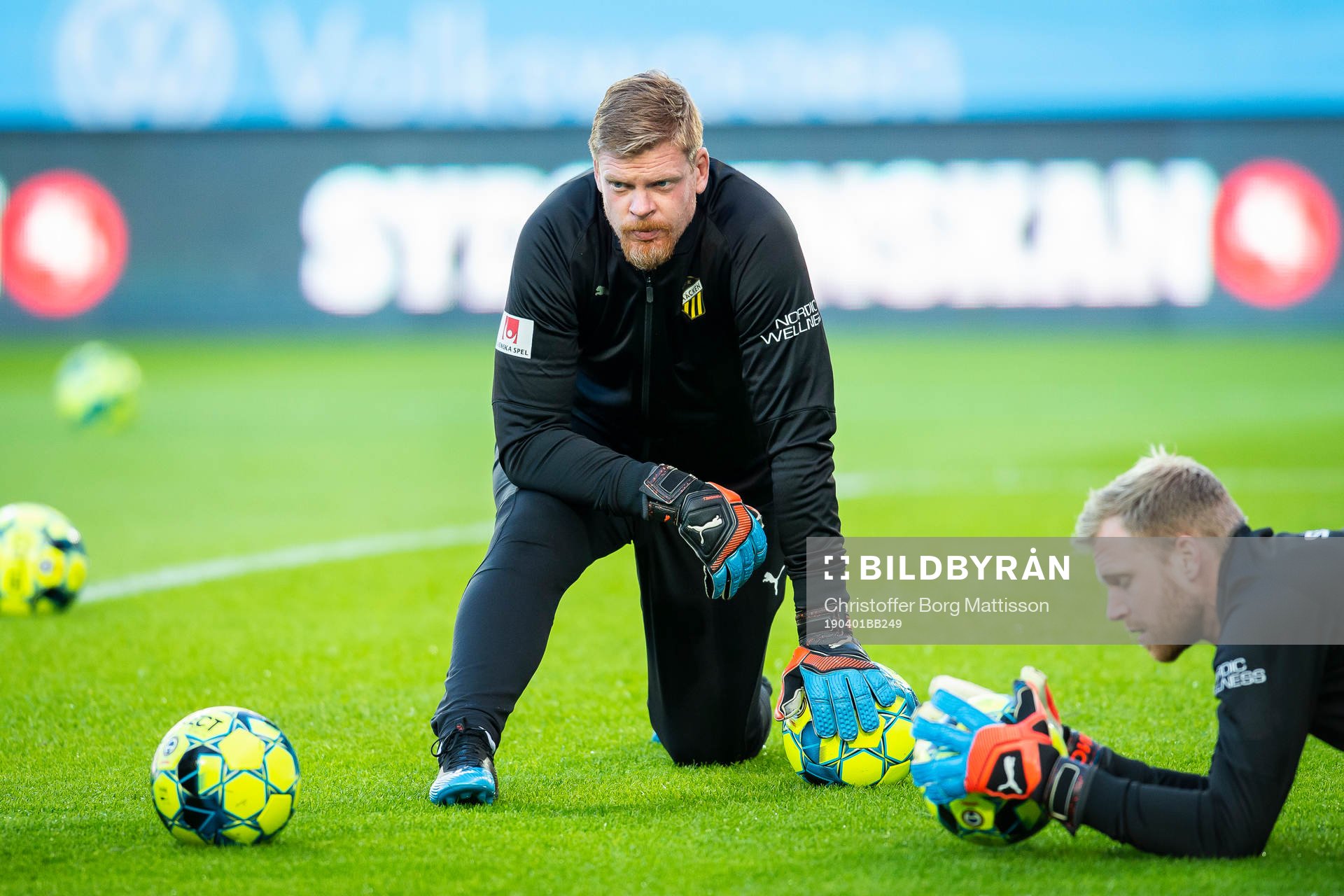 Häckens målvakt Christoffer Källqvist