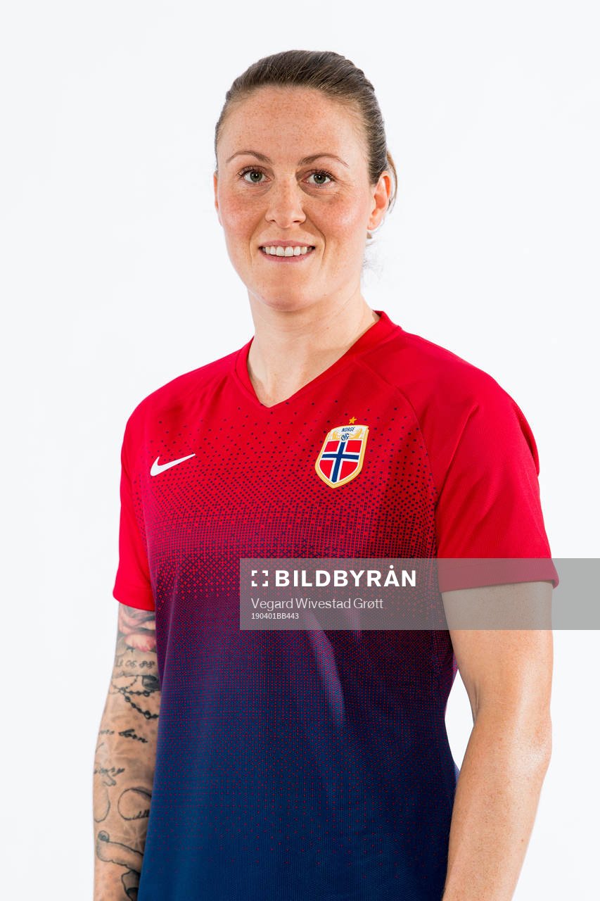 Isabell Herlovsen of Norway poses for a portrait