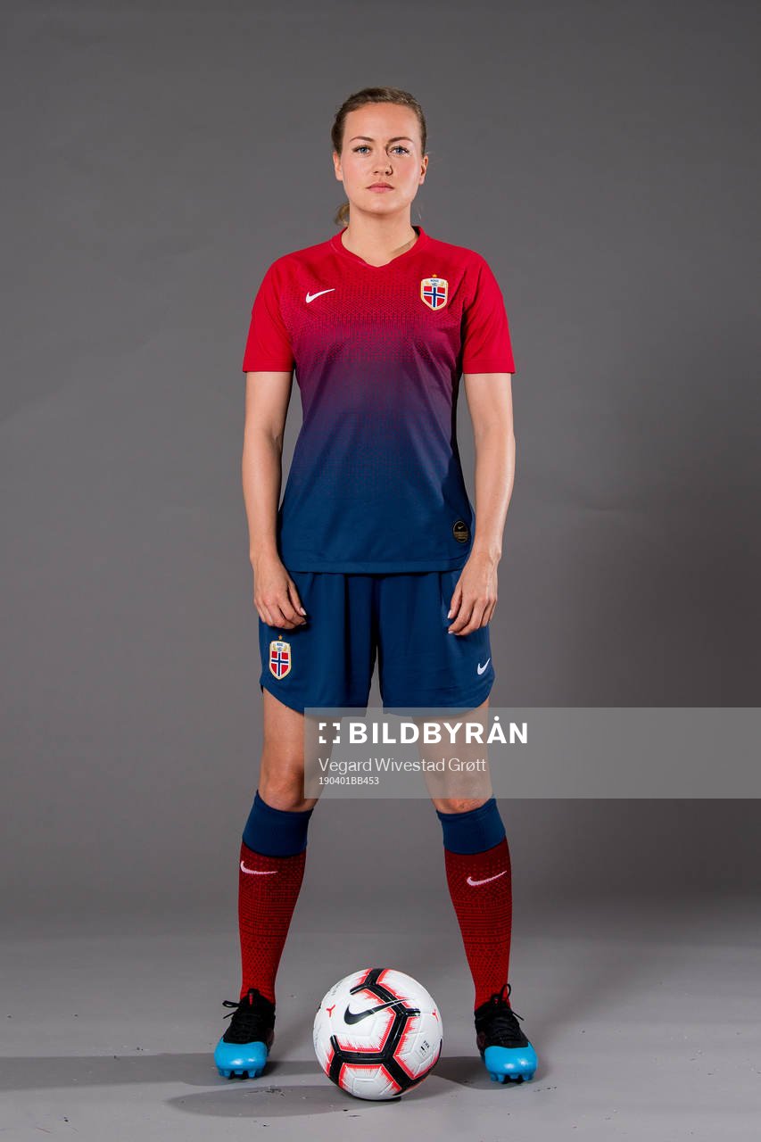 Kristine Minde of Norway poses for a portrait