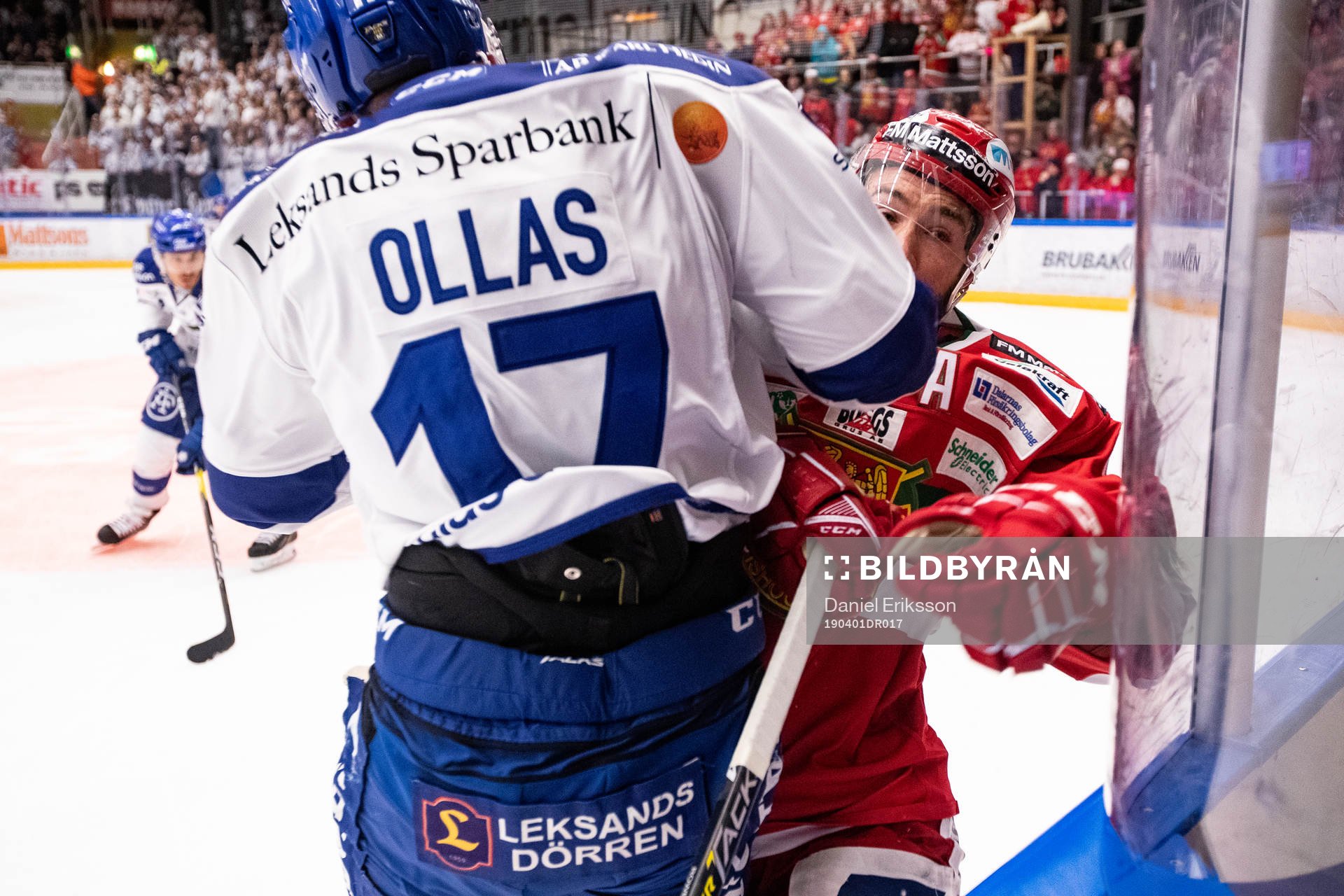 Leksands Jesper Ollas och Moras Andrew Rowe