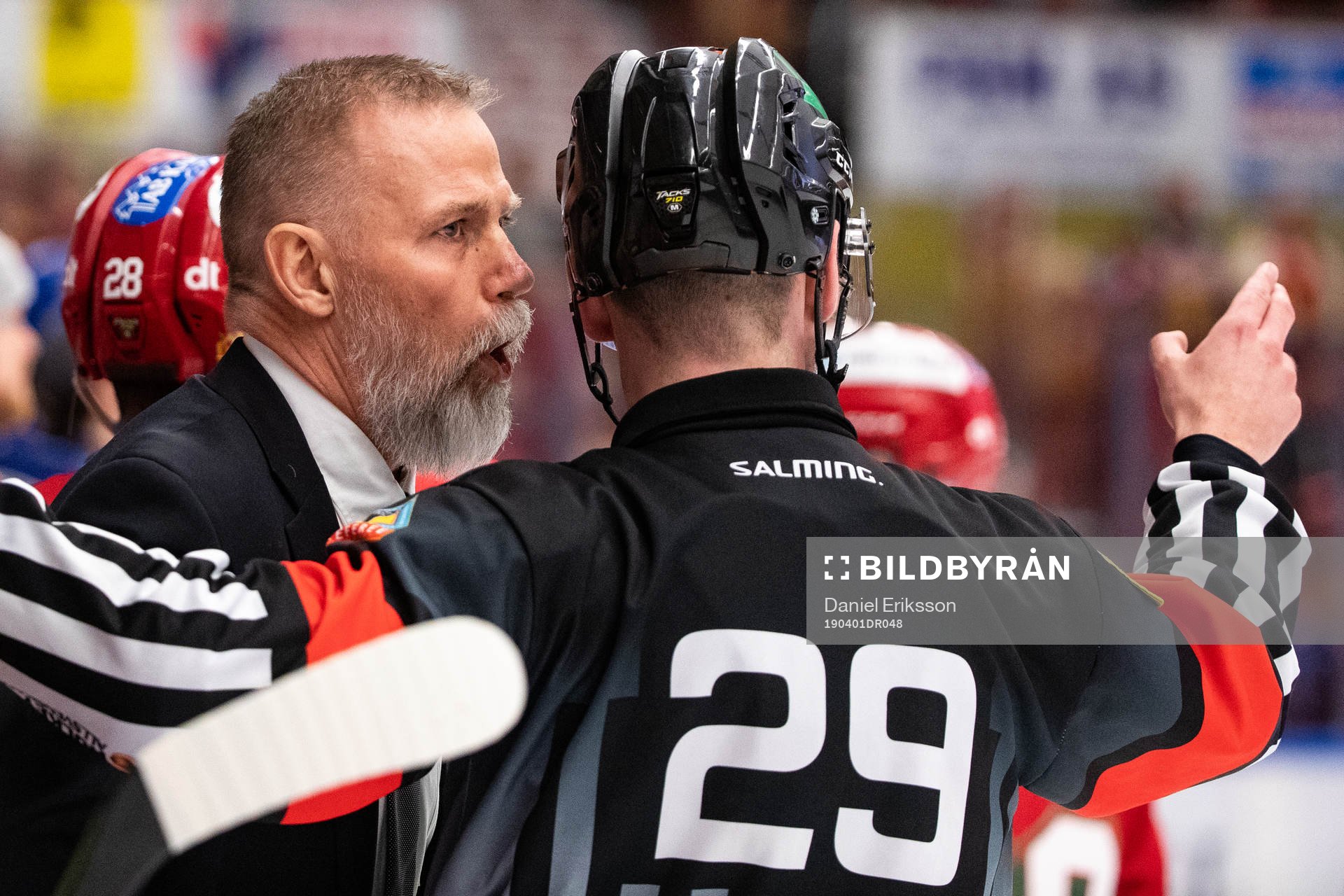 Moras tränare Mats Lusth