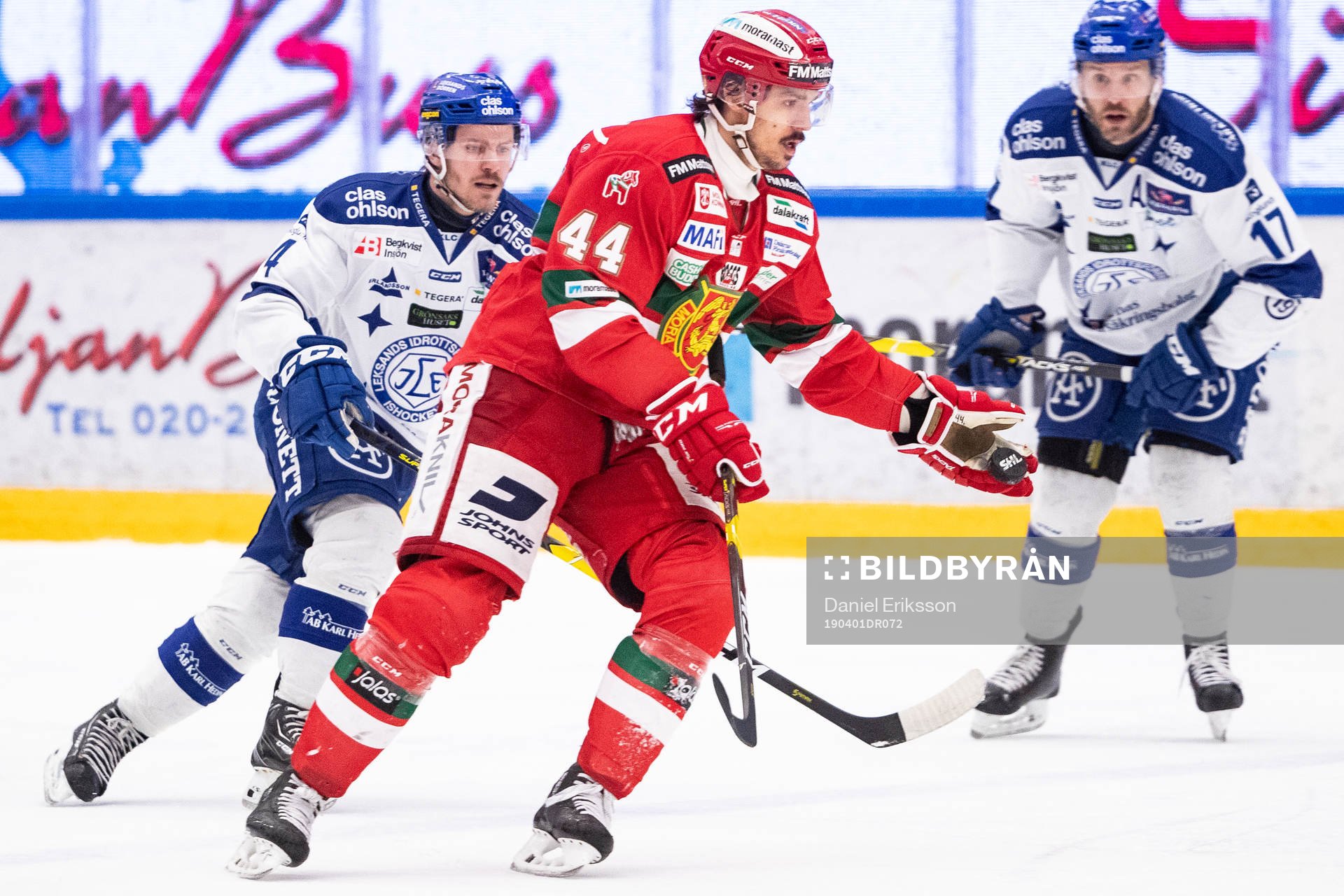 Leksands Mattias Nilsson  och Moras Matej Stransky