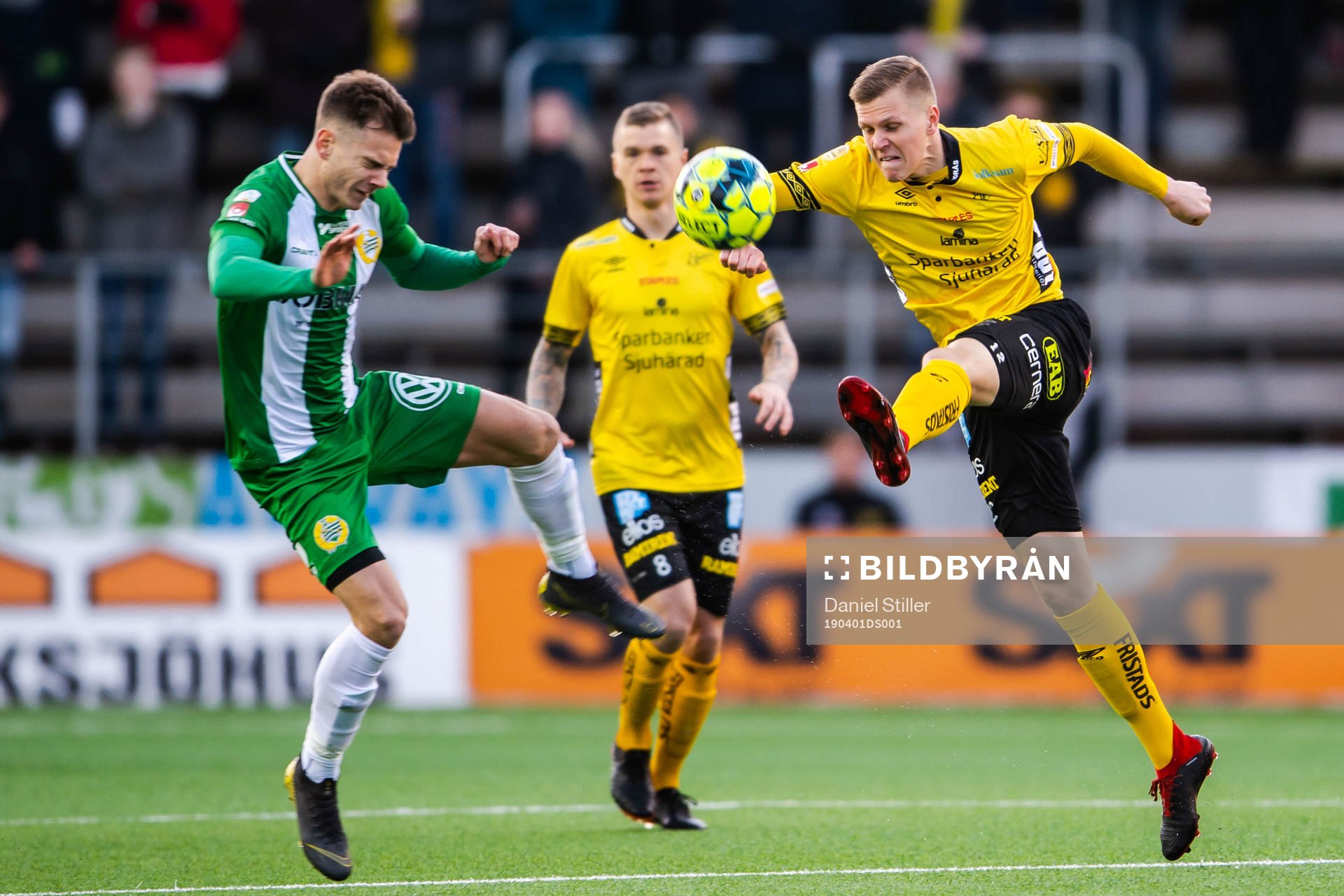 Elfsborgs Joakim Nilsson och Hammarbys Alexander Kacaniklic