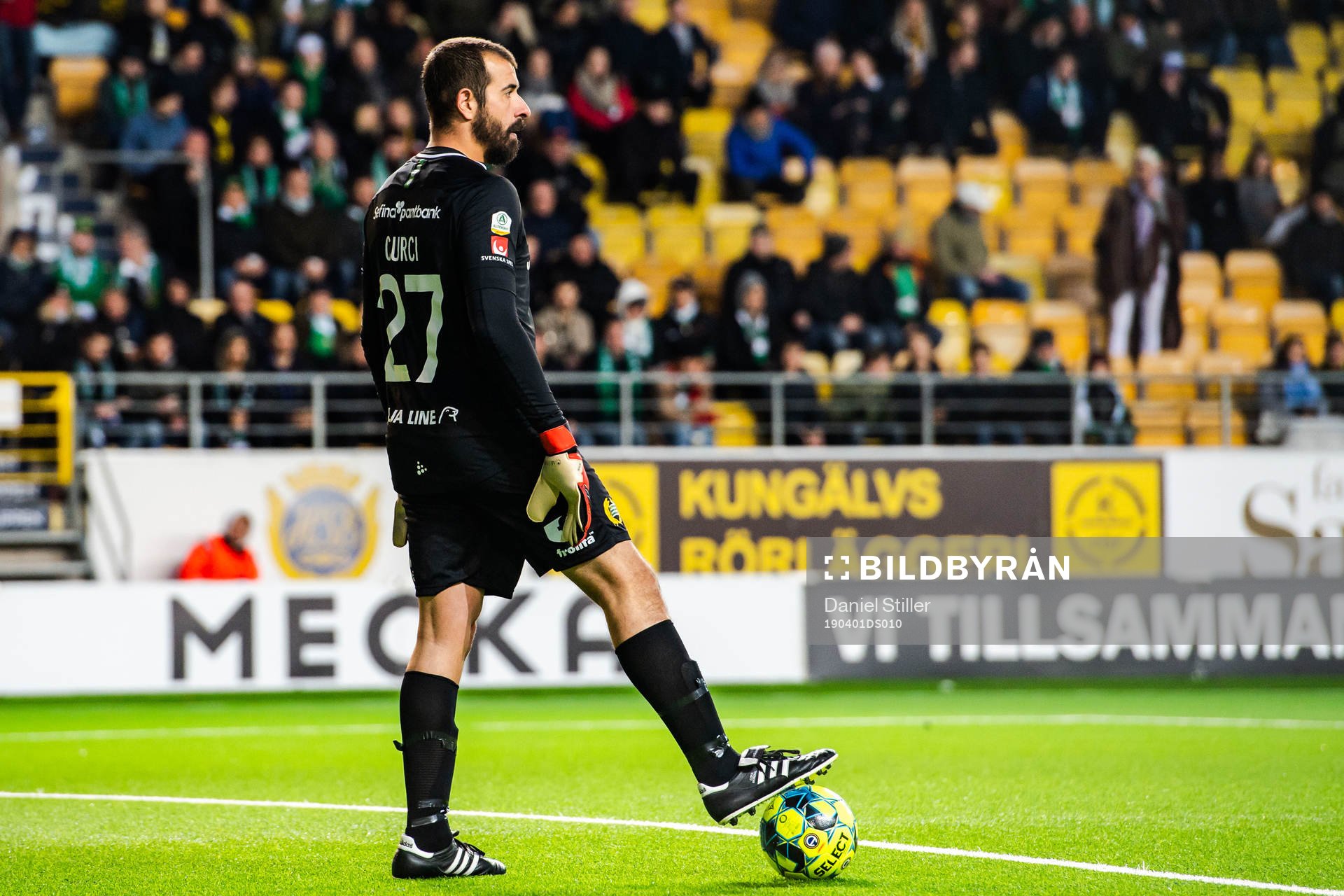 Hammarbys målvakt Gianluca Curci