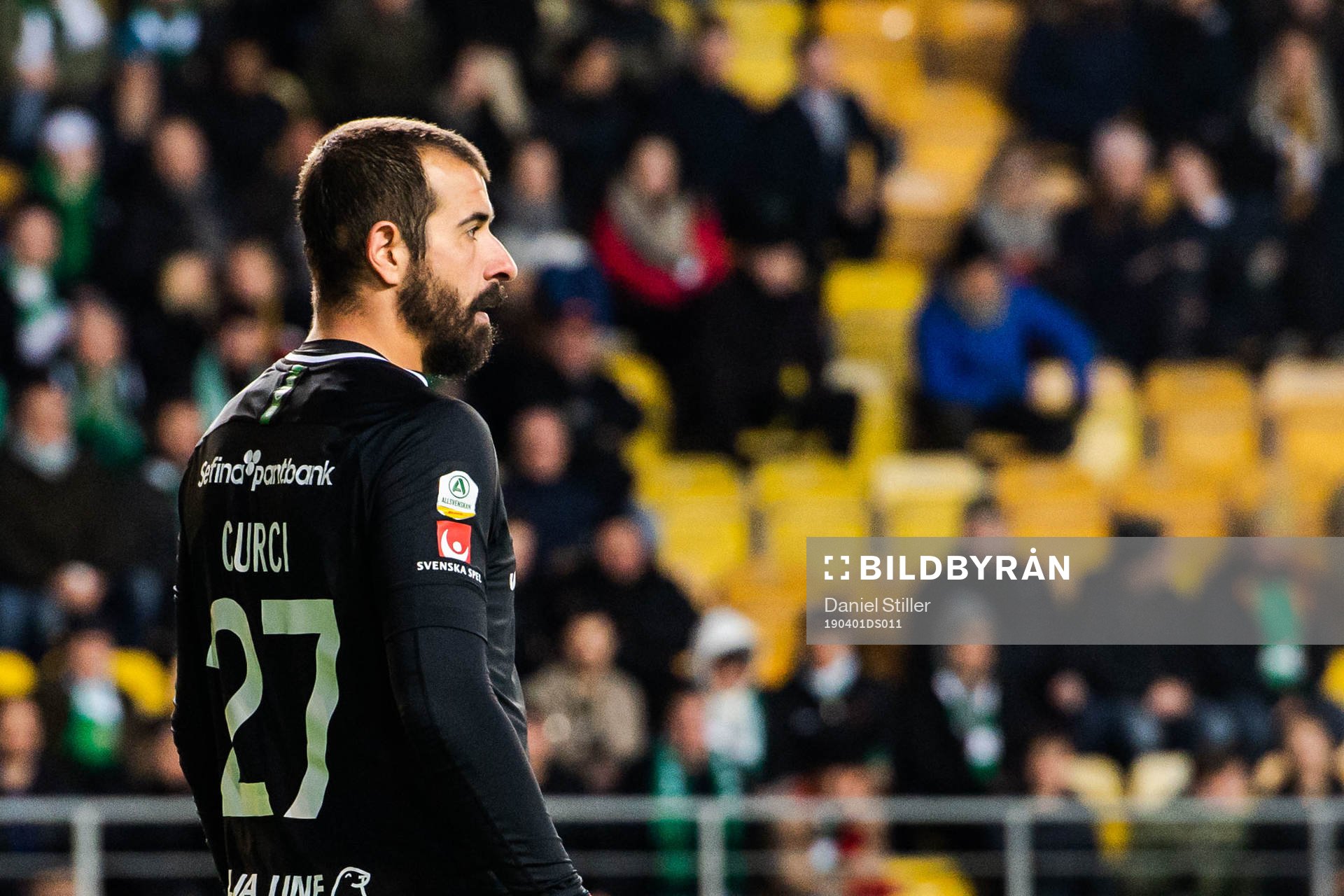 Hammarbys målvakt Gianluca Curci