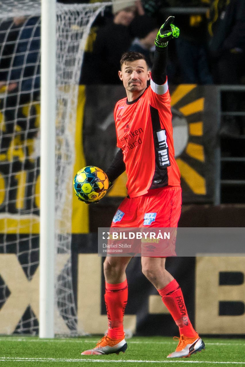 Elfsborgs målvakt Kevin Stuhr Ellegaard