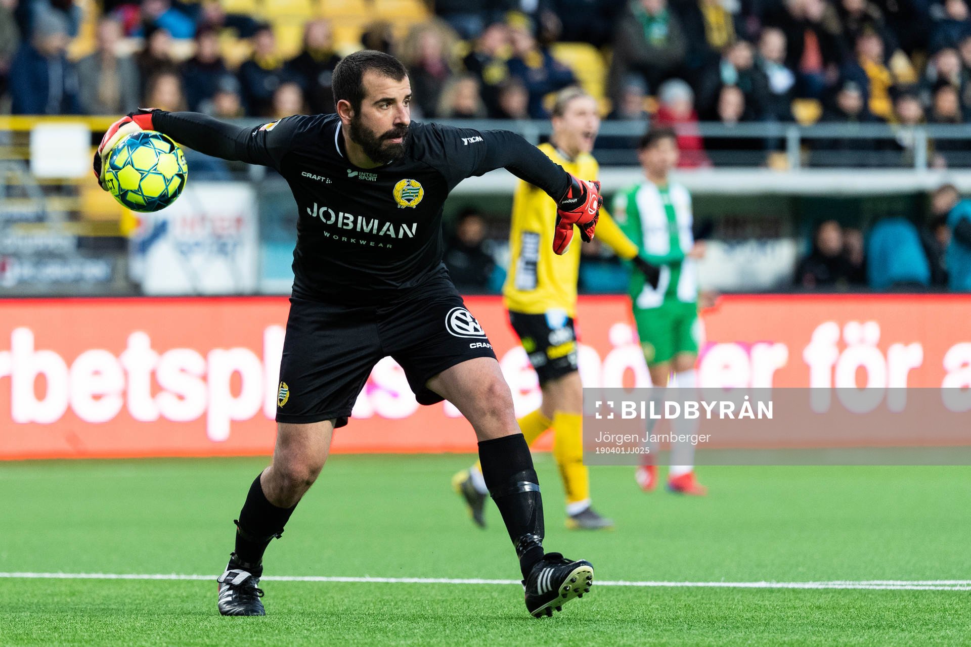 Hammarbys målvakt Gianluca Curci