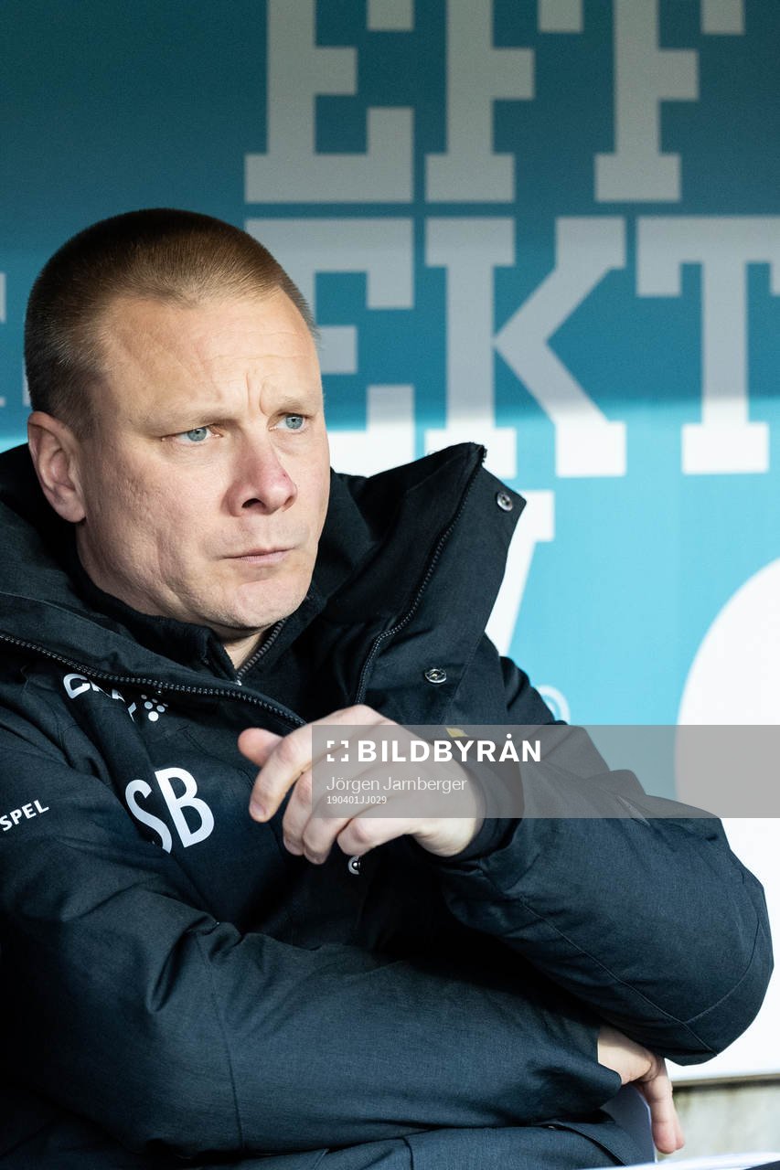 Hammarbys tränare Stefan Billborn