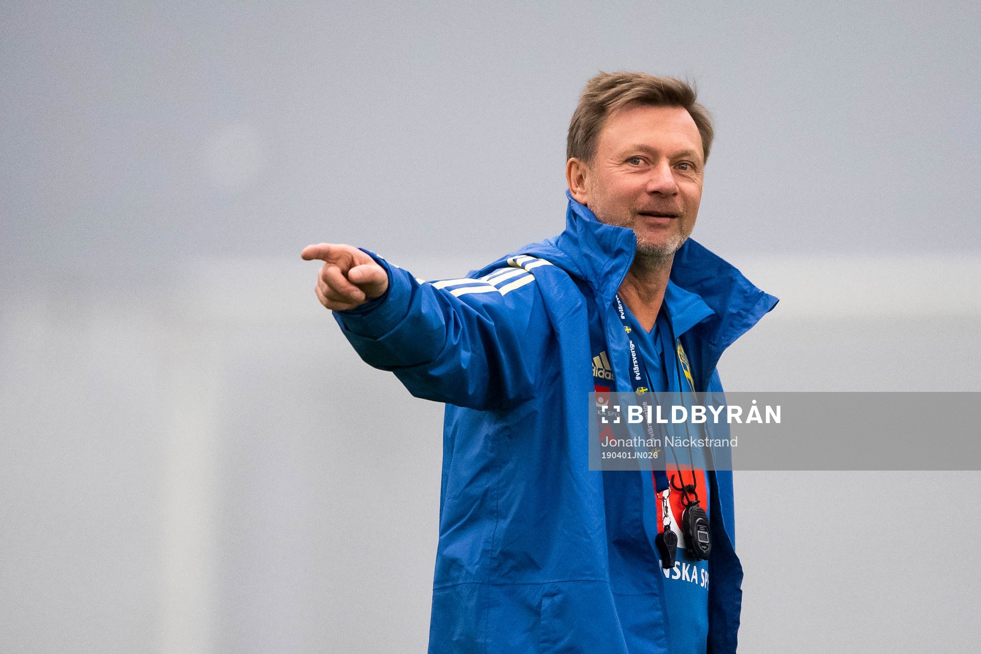 Peter Gerhardsson, head coach of the Swedish women national