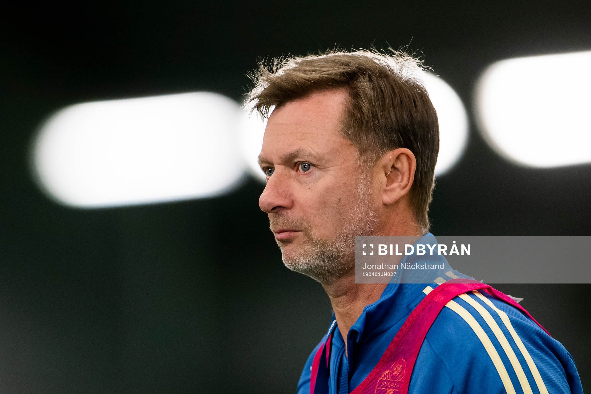 Peter Gerhardsson, head coach of the Swedish women national