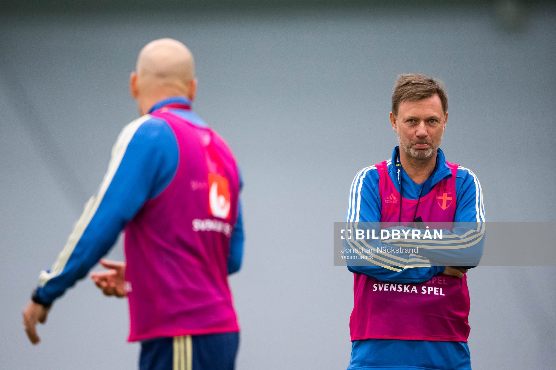 Peter Gerhardsson, head coach of the Swedish women national