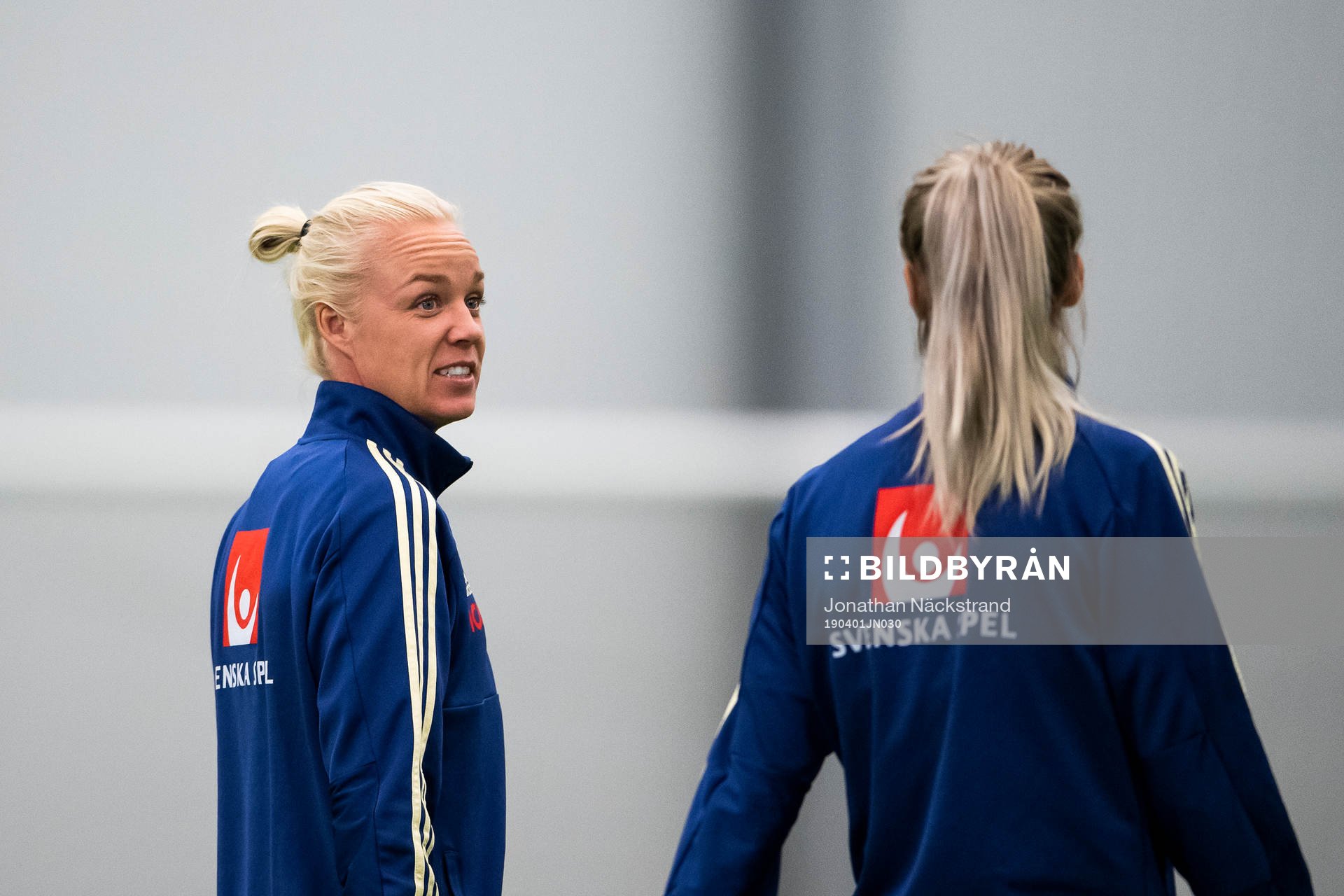 Caroline Seger of the Swedish women national football team
