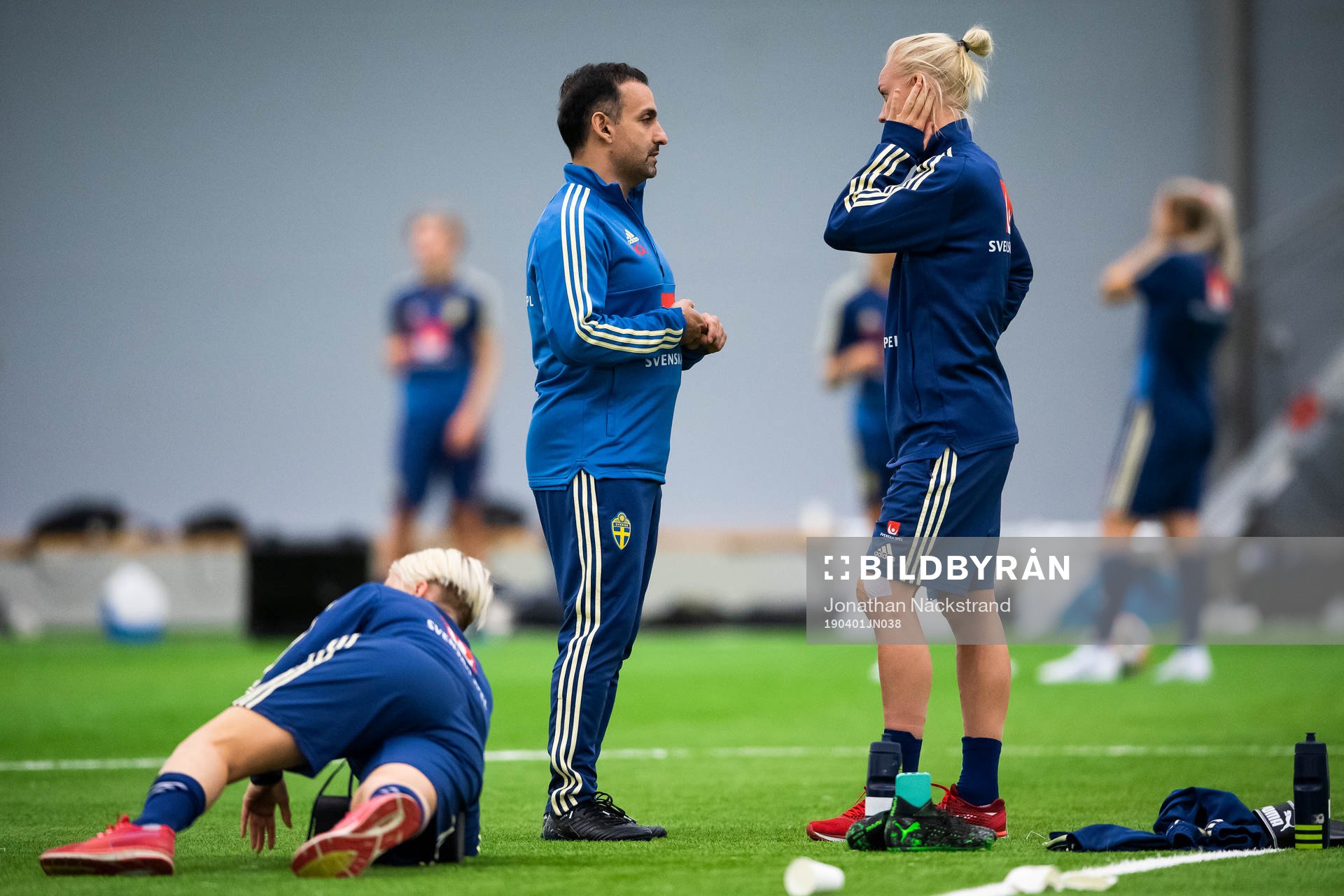 Caroline Seger of the Swedish women national football team