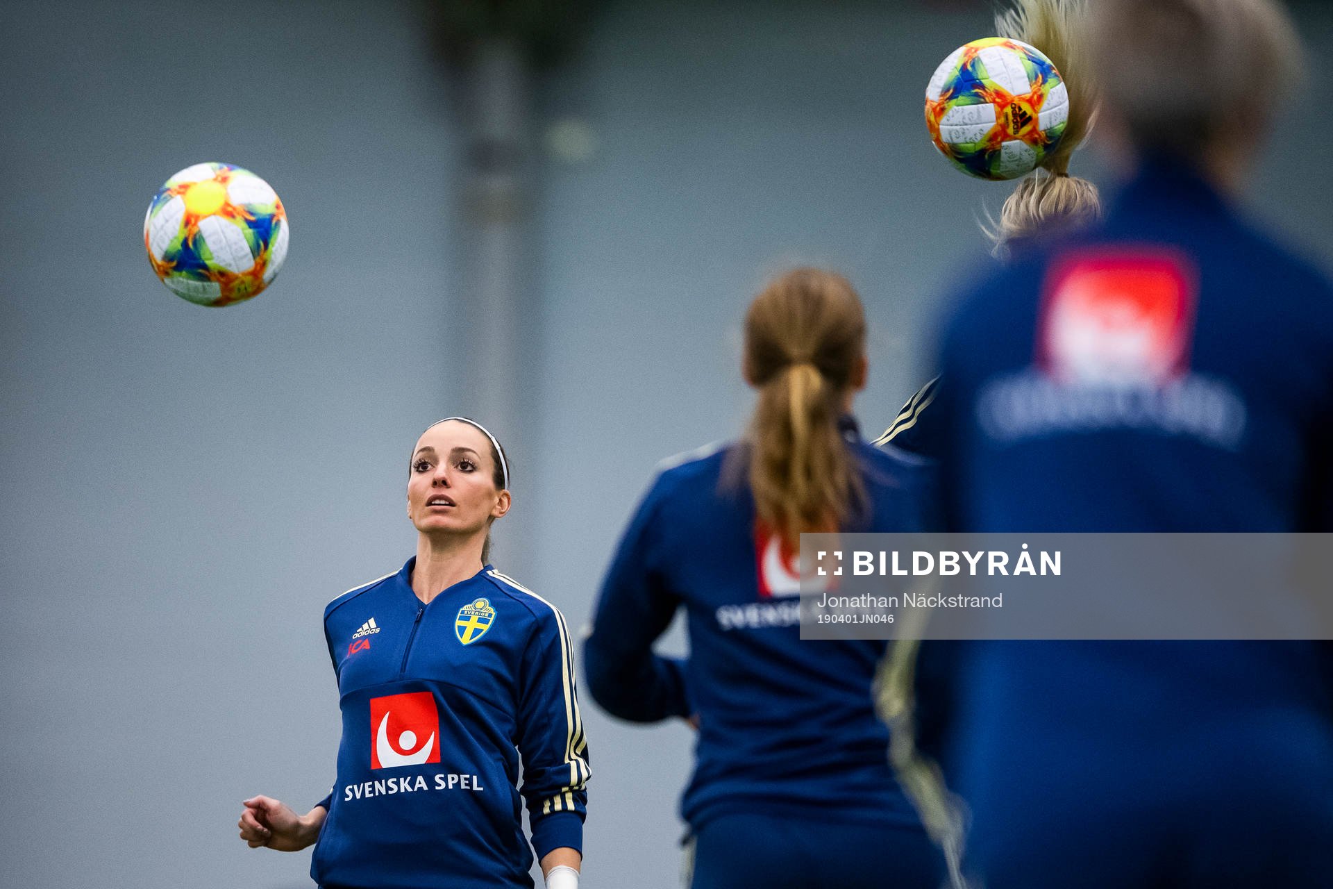 Kosovare Asllani of the Swedish women national football team