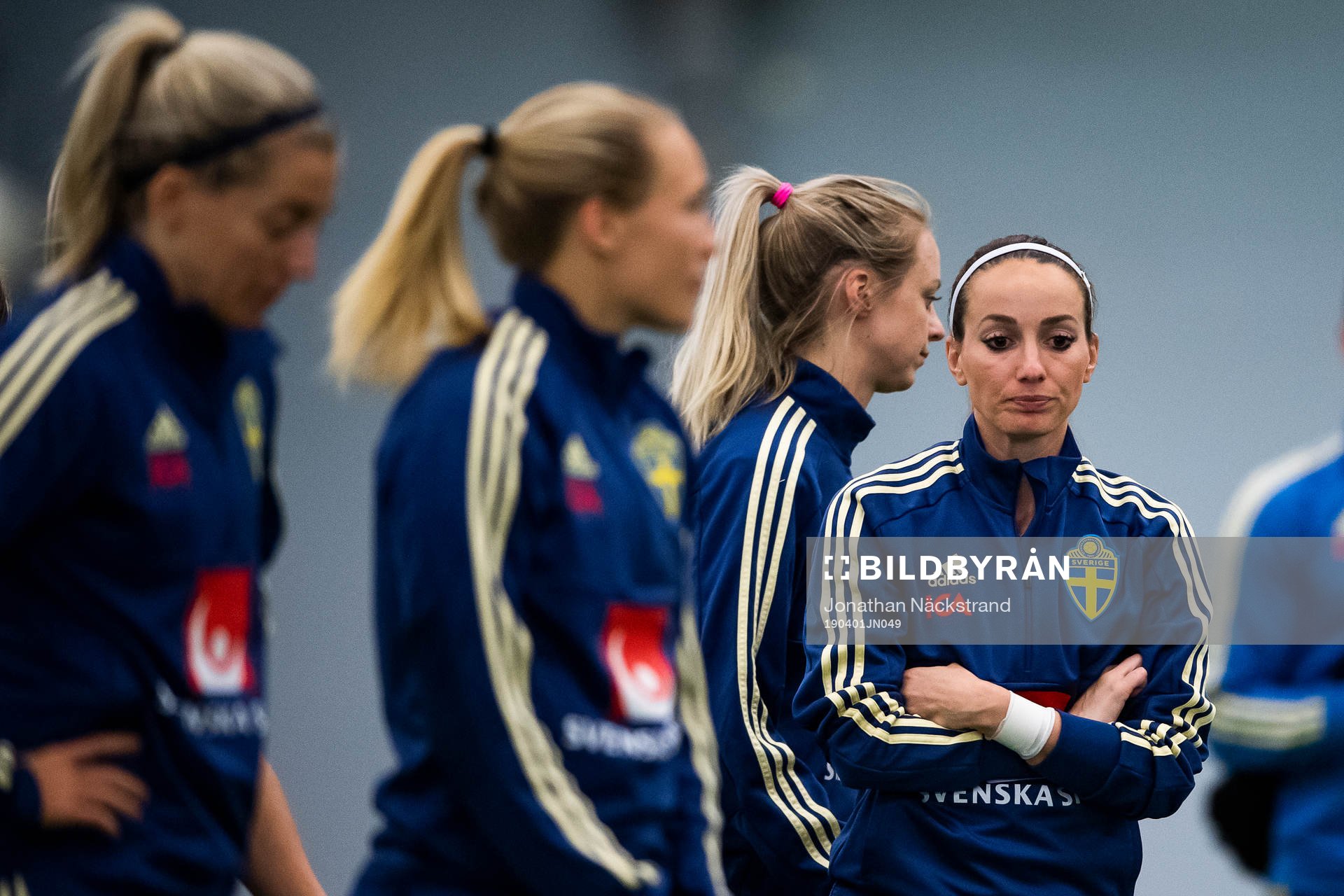 Kosovare Asllani of the Swedish women national football team