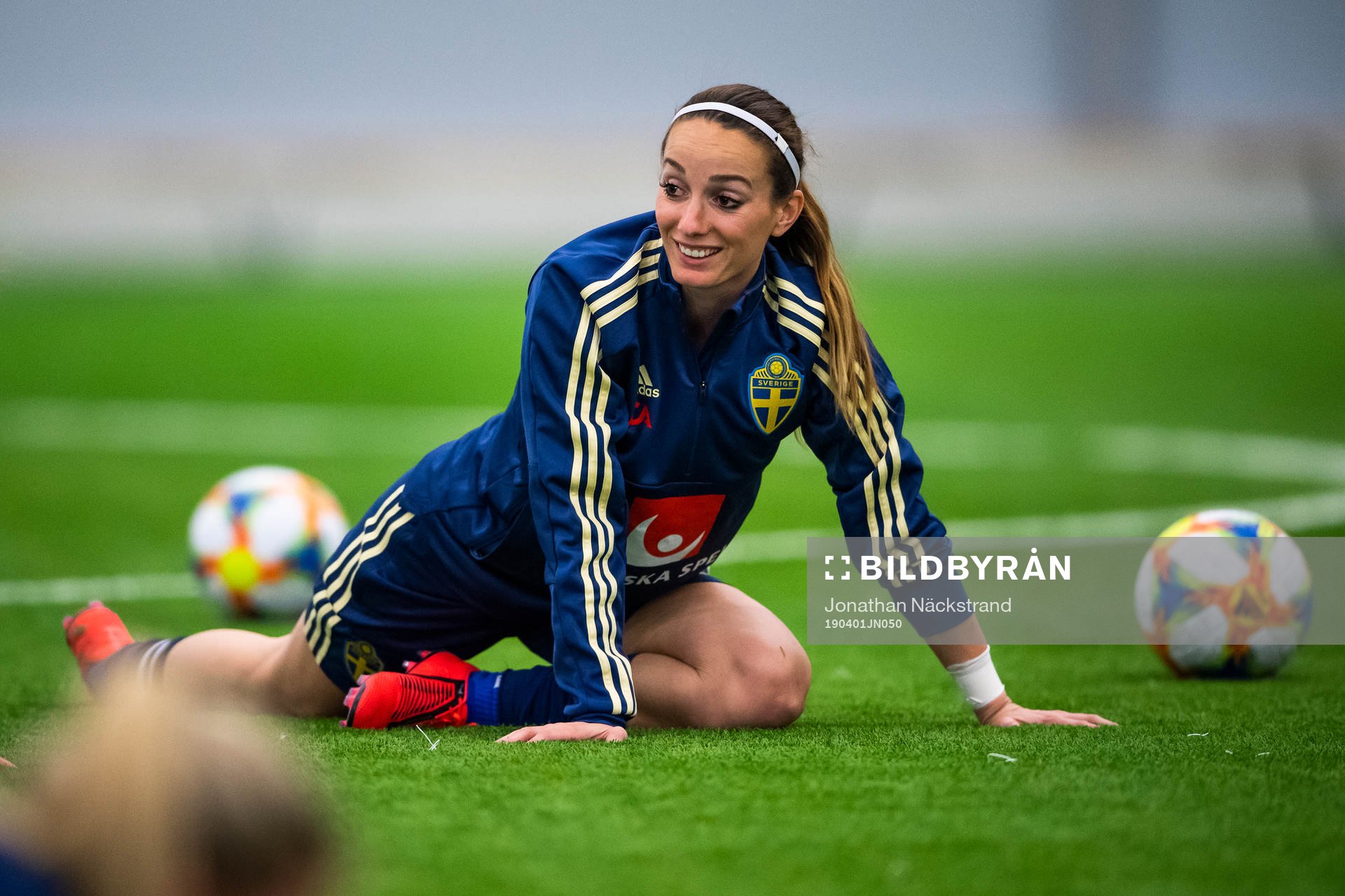 Kosovare Asllani of the Swedish women national football team