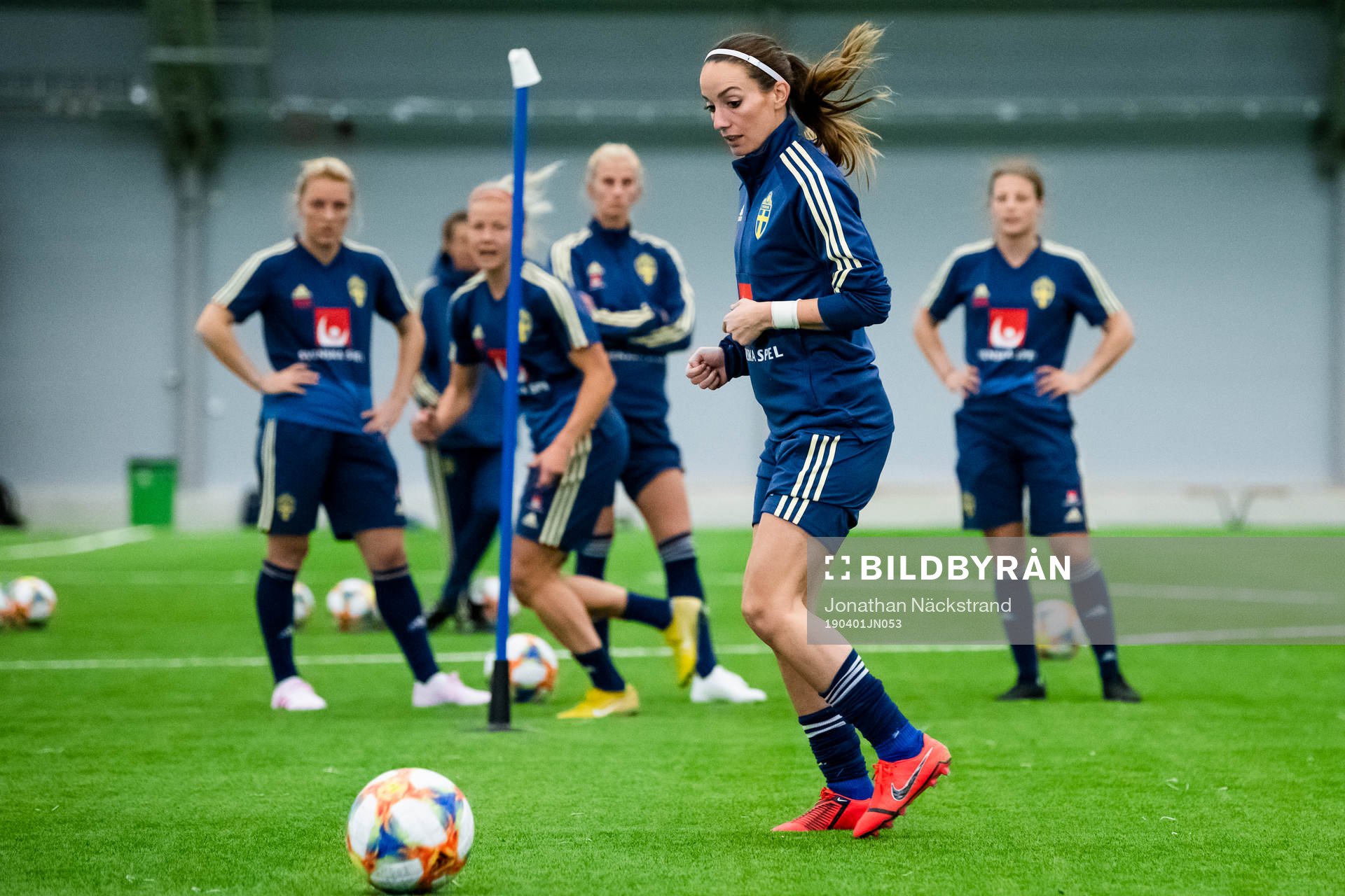 Kosovare Asllani of the Swedish women national football team