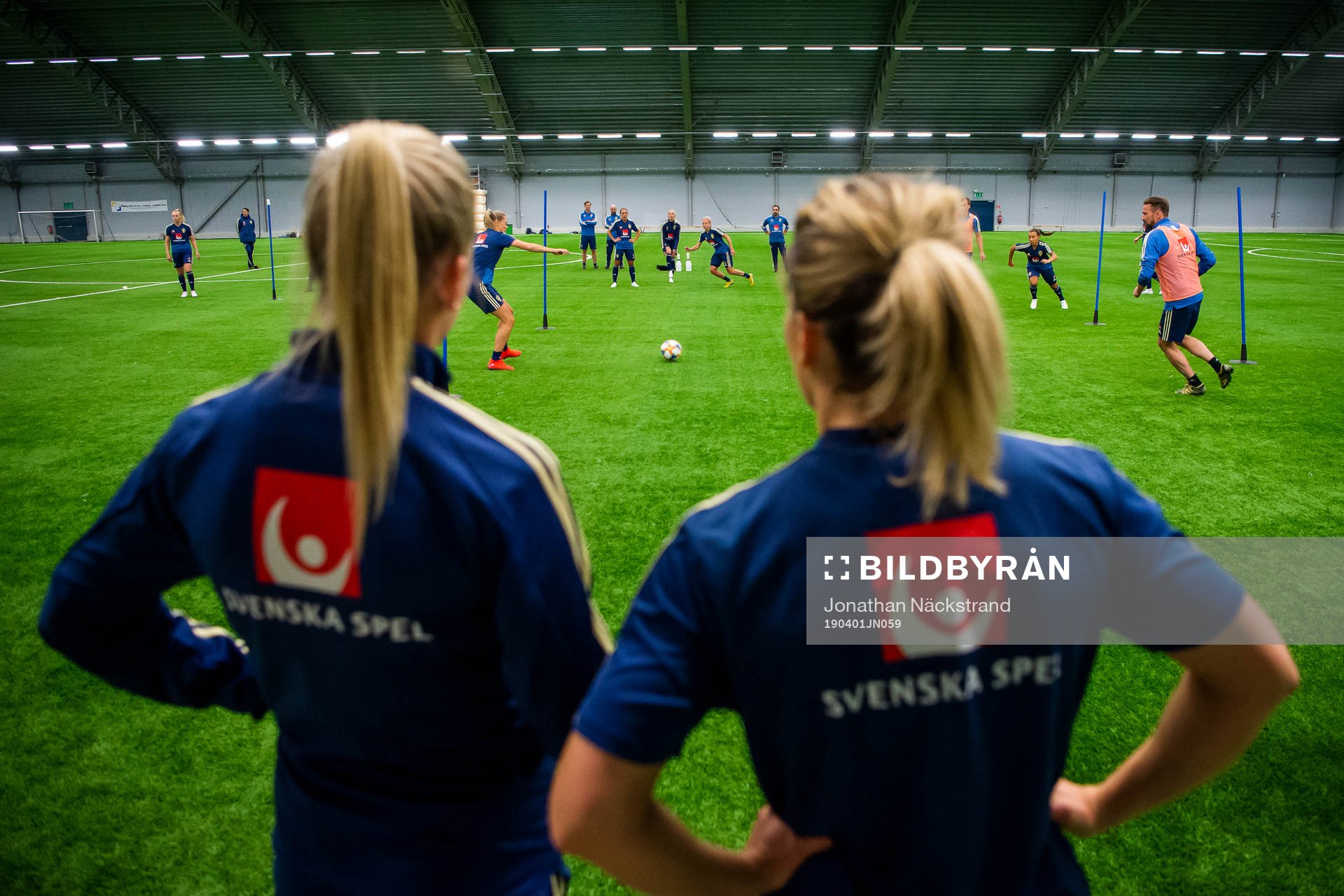 Players of the Swedish women national football team