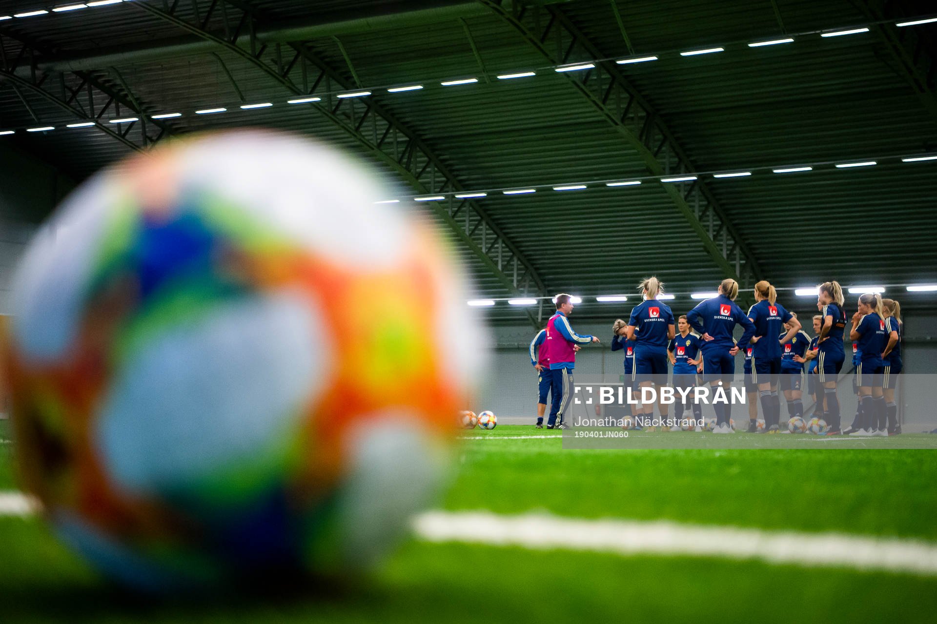 Players of the Swedish women national football team