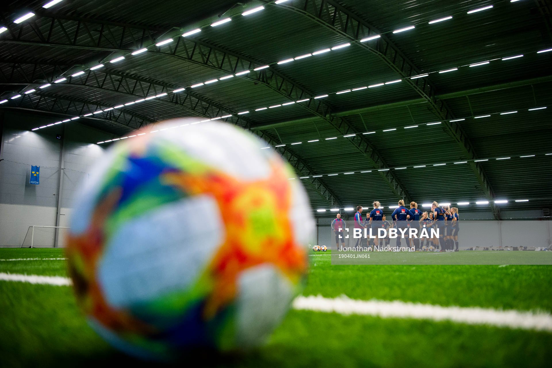 Players of the Swedish women national football team