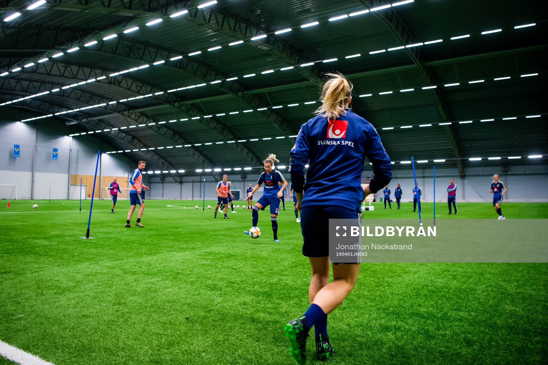 Players of the Swedish women national football team