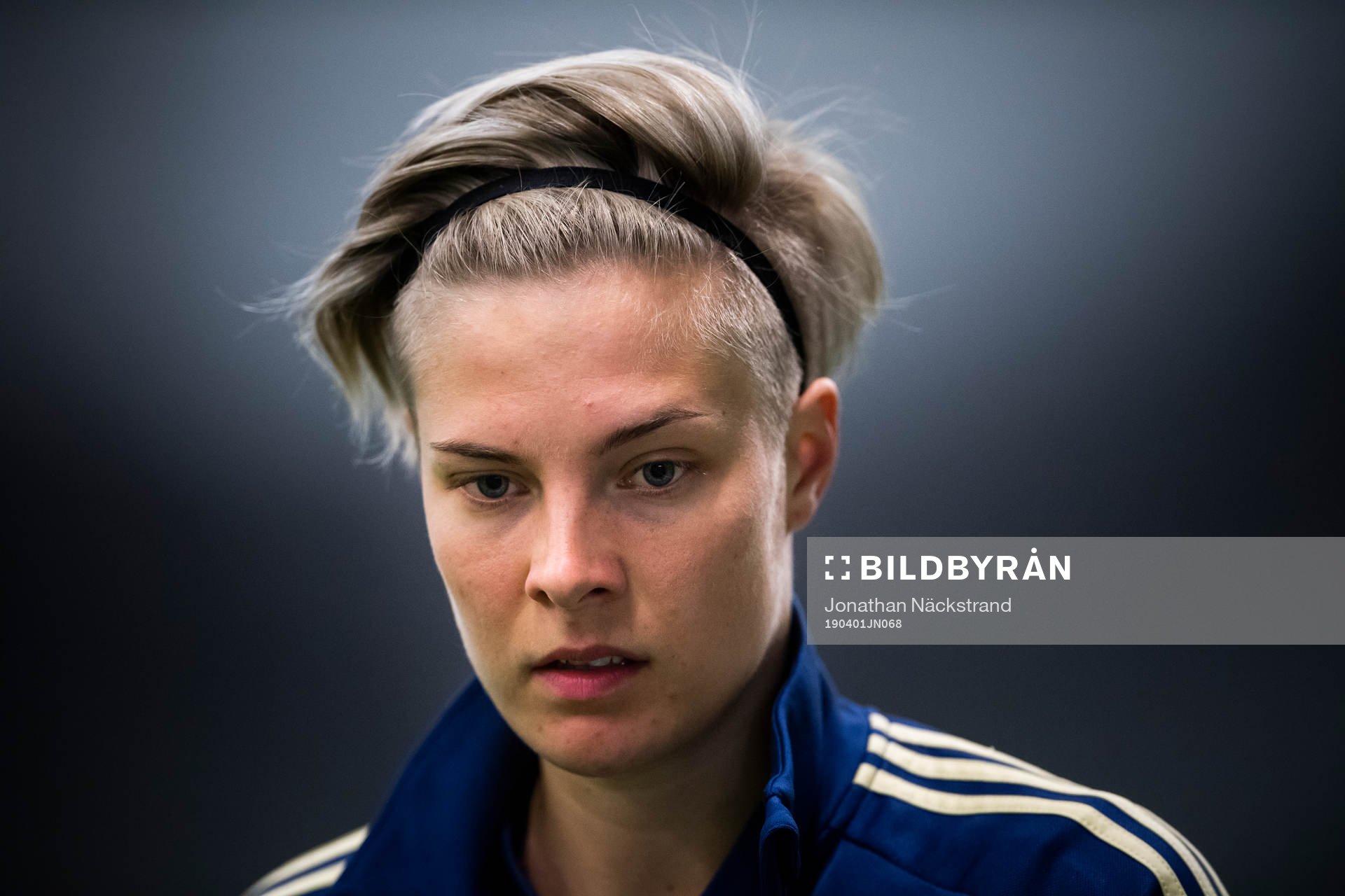 Lina Hurtig of the Swedish women national football team