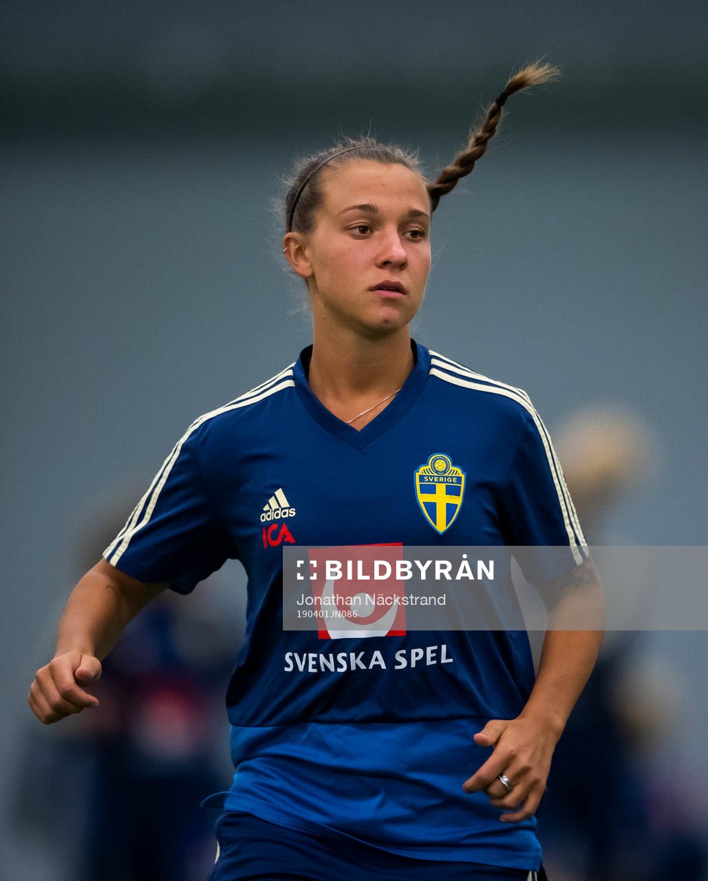 Julia Zigiotti Olme of the Swedish women national football