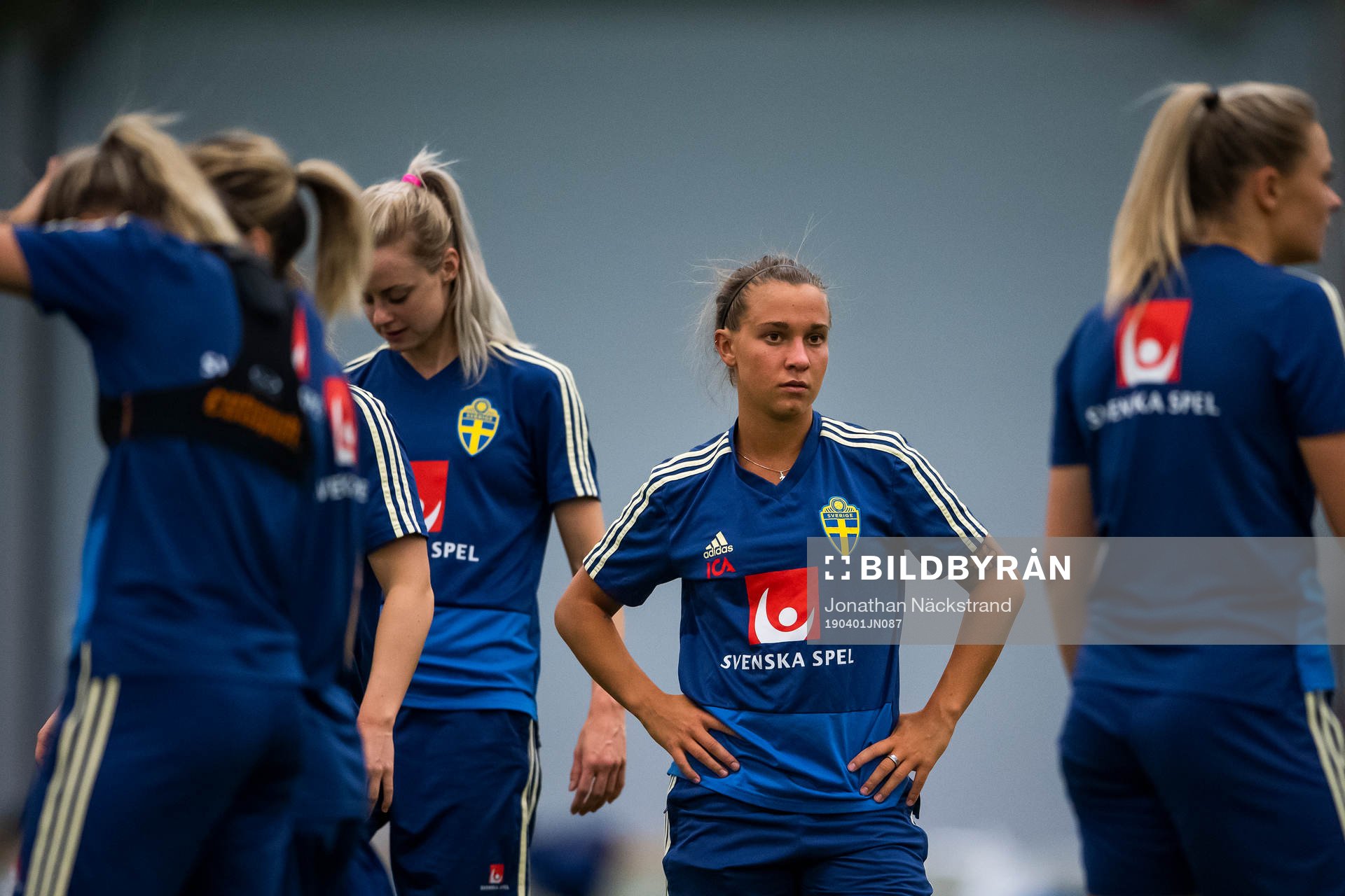 Julia Zigiotti Olme of the Swedish women national football