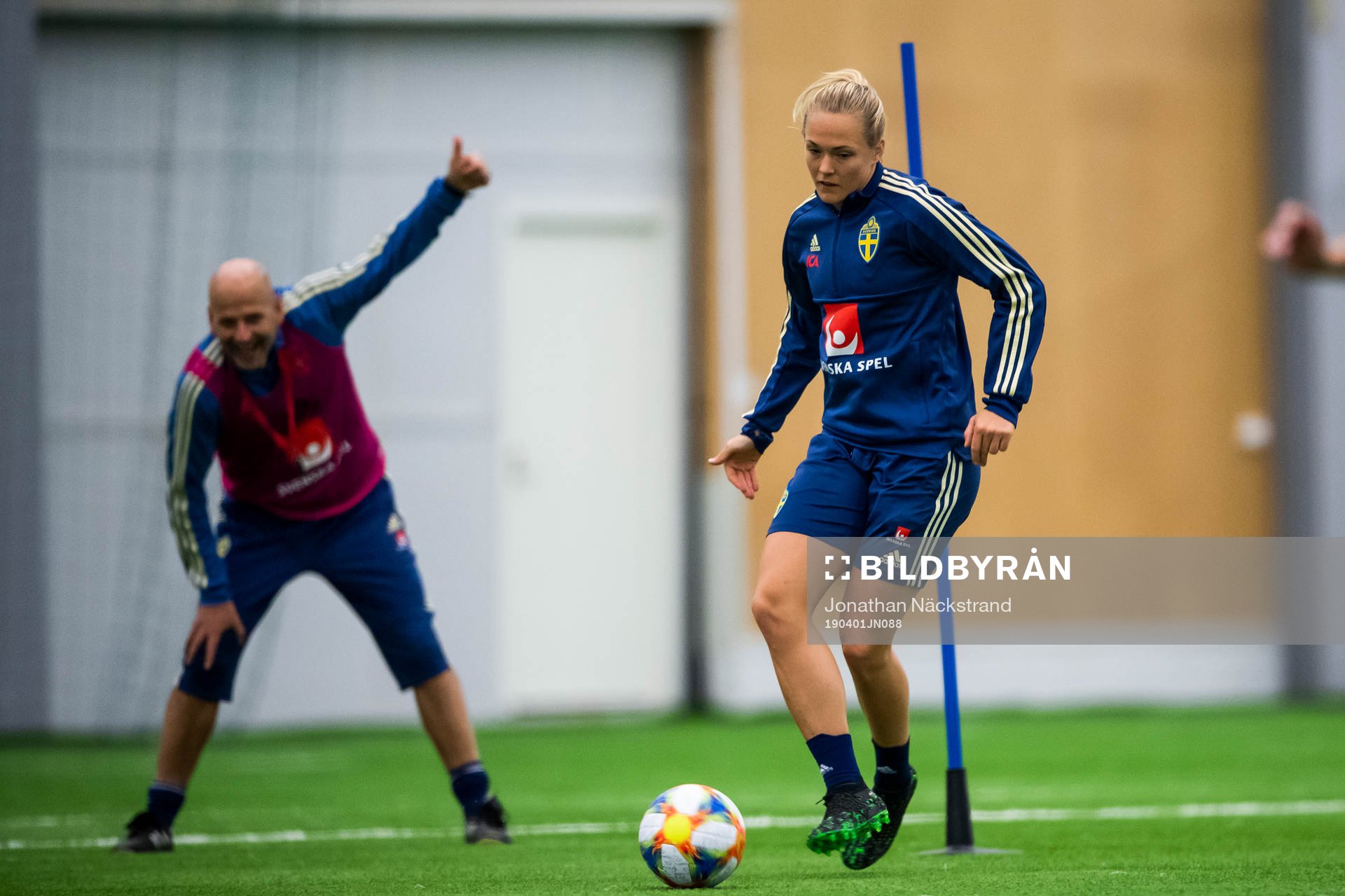 Magdalena Eriksson of the Swedish women national football