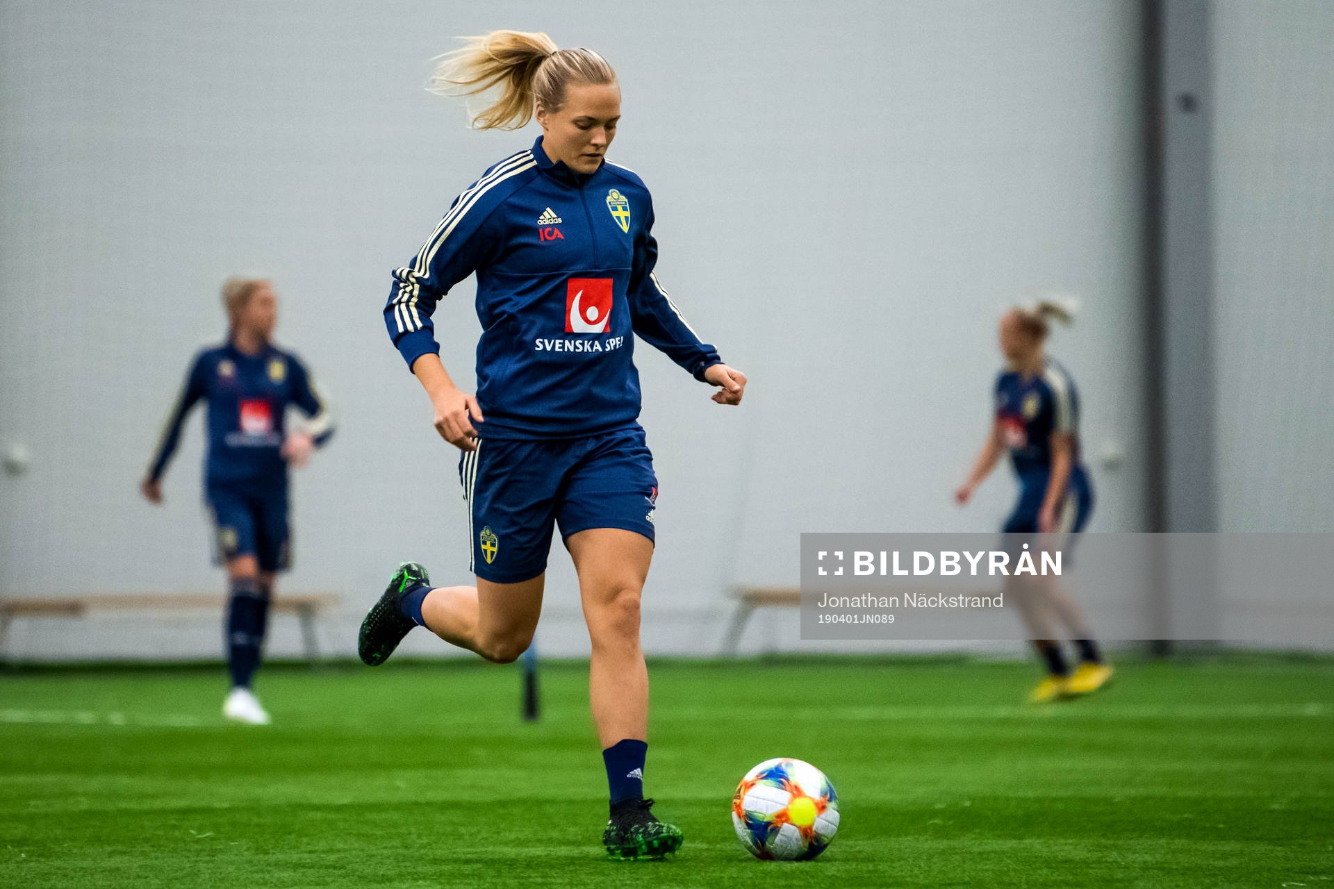 Magdalena Eriksson of the Swedish women national football