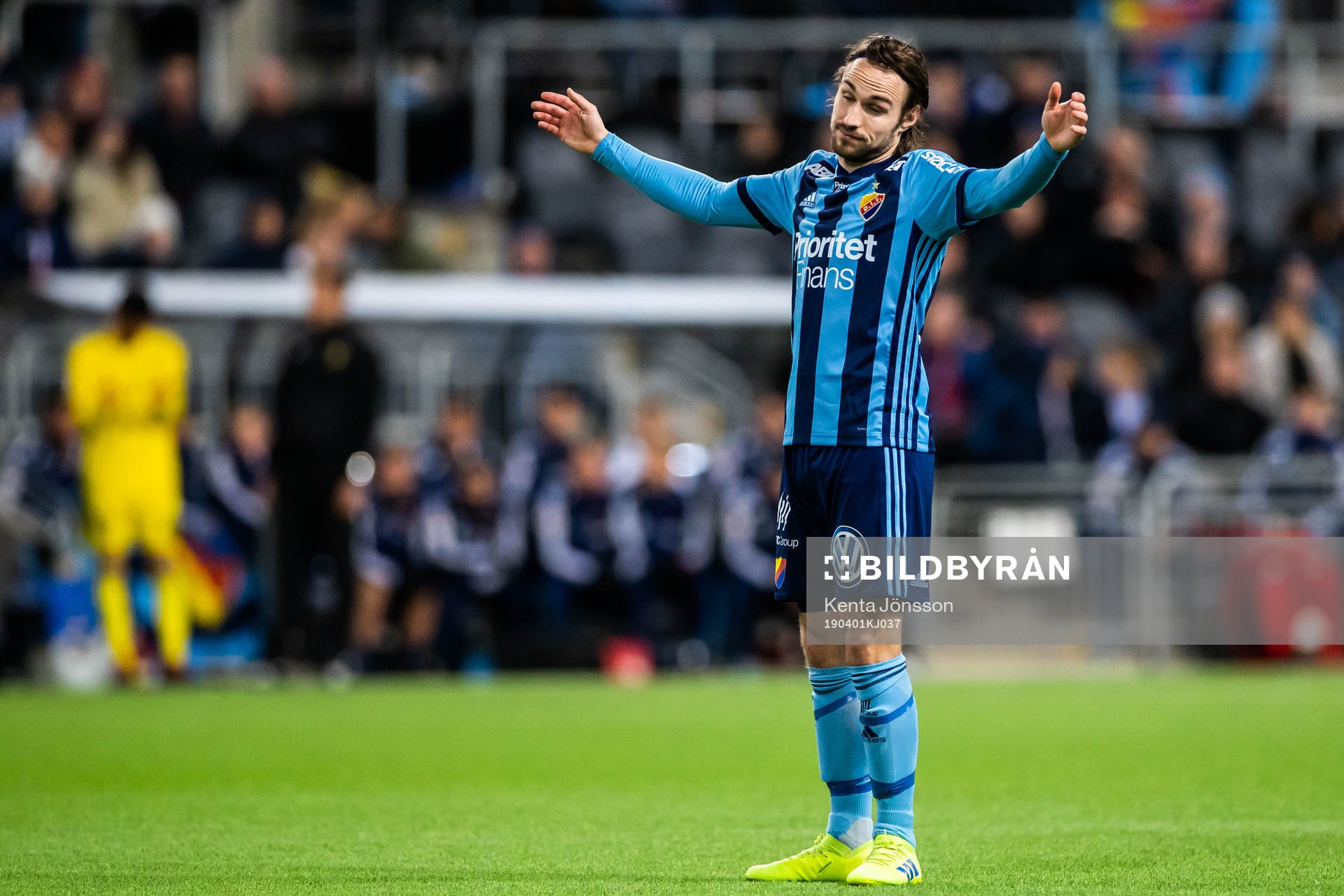 Djurgårdens Kevin Walker deppar