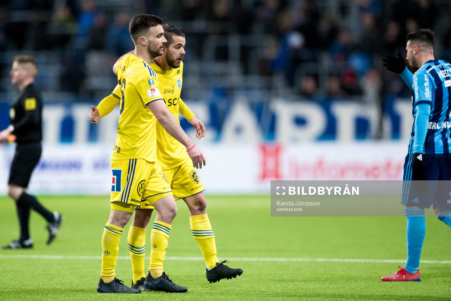 Sundsvalls Carlos Gracia jublar med Juan Jose Ciercoles