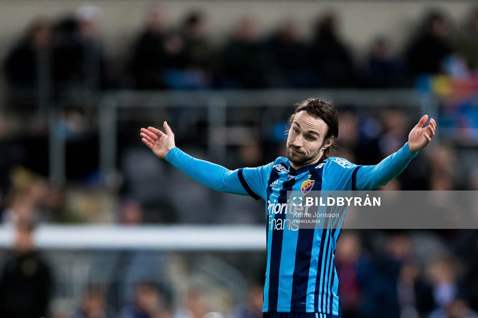 Djurgårdens Kevin Walker deppar