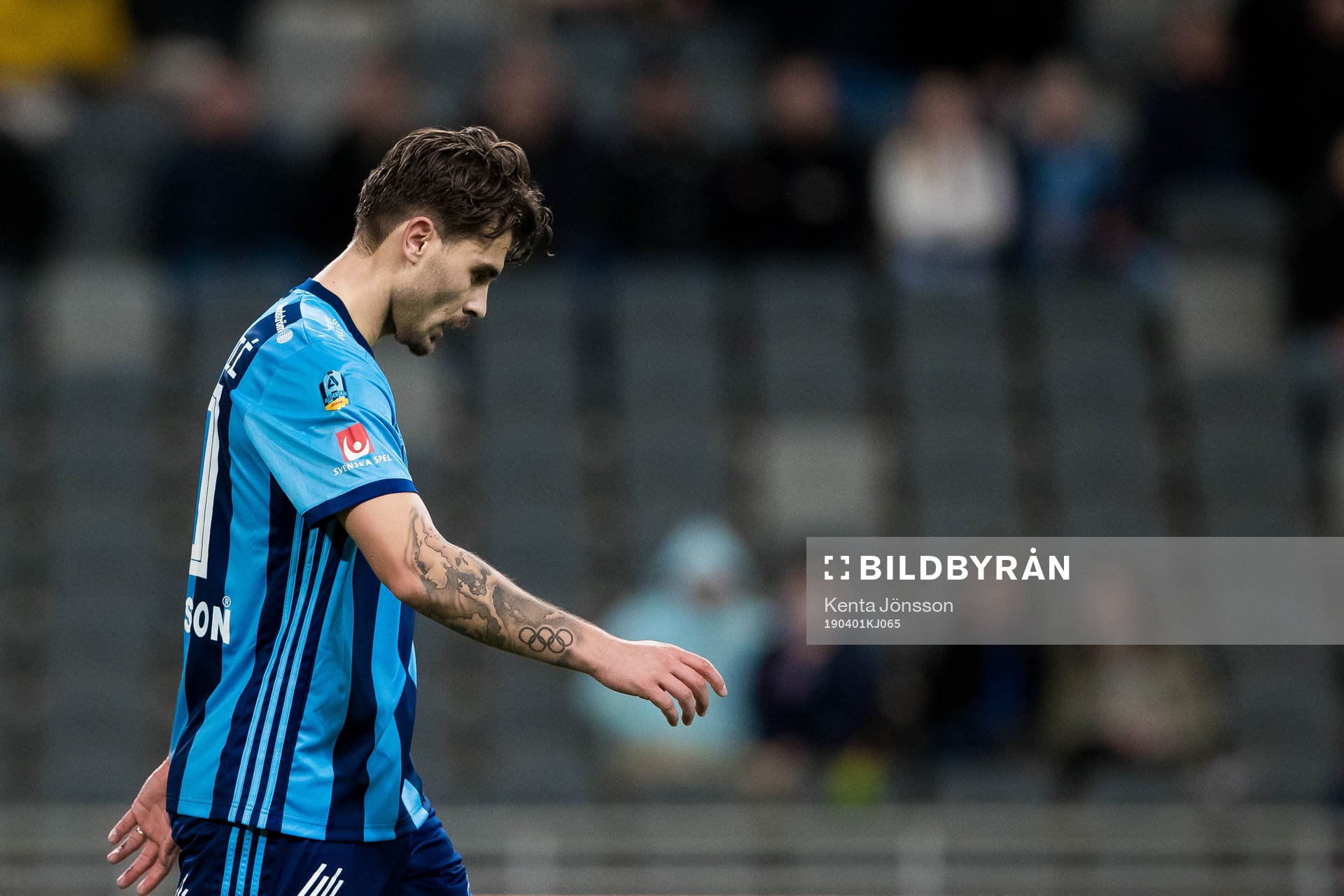 Djurgårdens Astrit Ajdarevic deppar