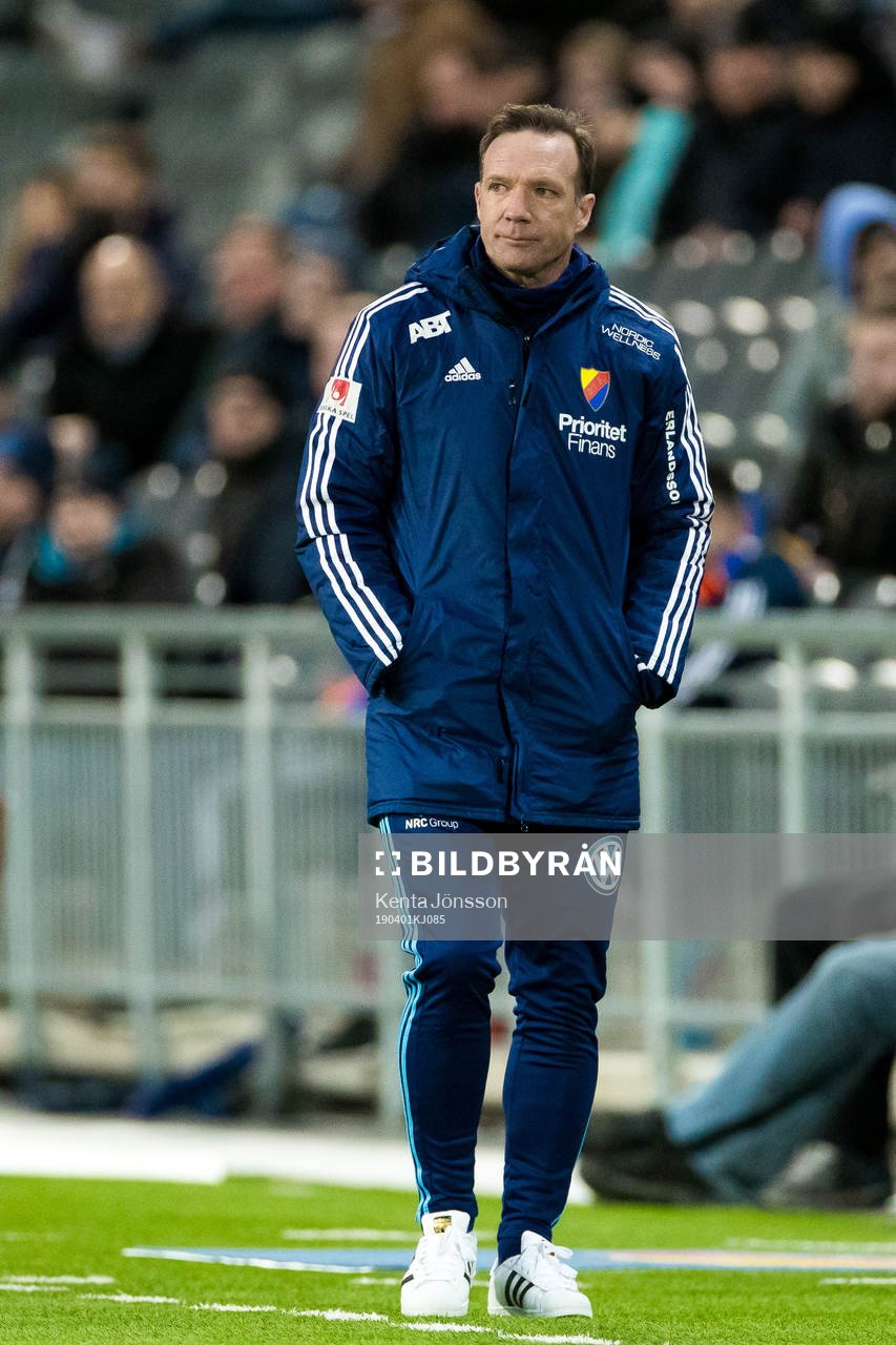 Djurgårdens tränare Kim Bergstrand